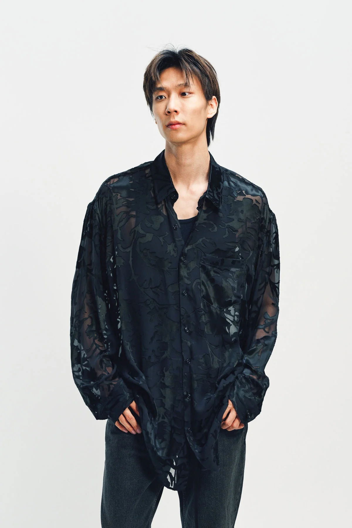ANN DEMEULEMEESTER | MARK HIGH COMFORT SHIRT - Image 2