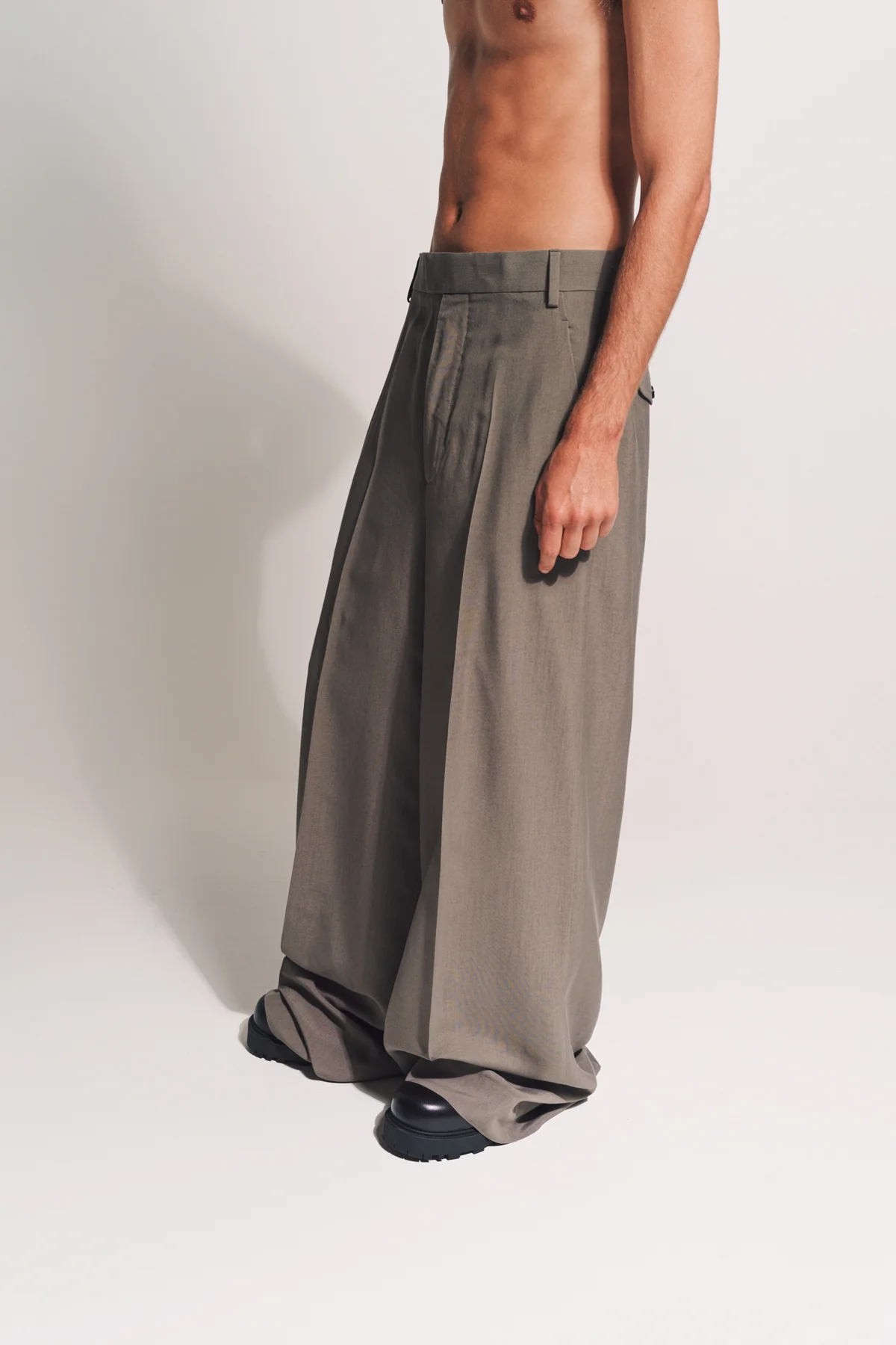 ANN DEMEULEMEESTER | MATTHIEU WIDE TROUSERS - Image 3