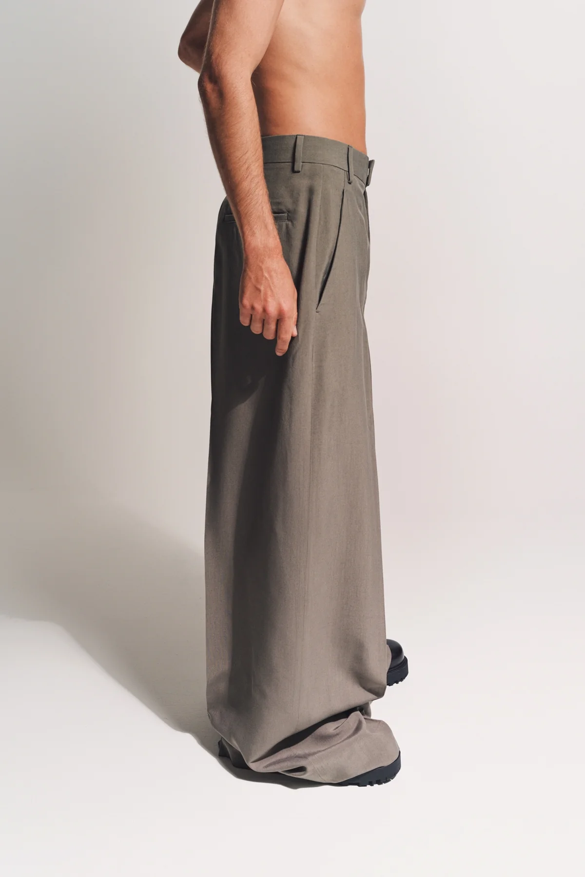 ANN DEMEULEMEESTER | MATTHIEU WIDE TROUSERS - Image 4