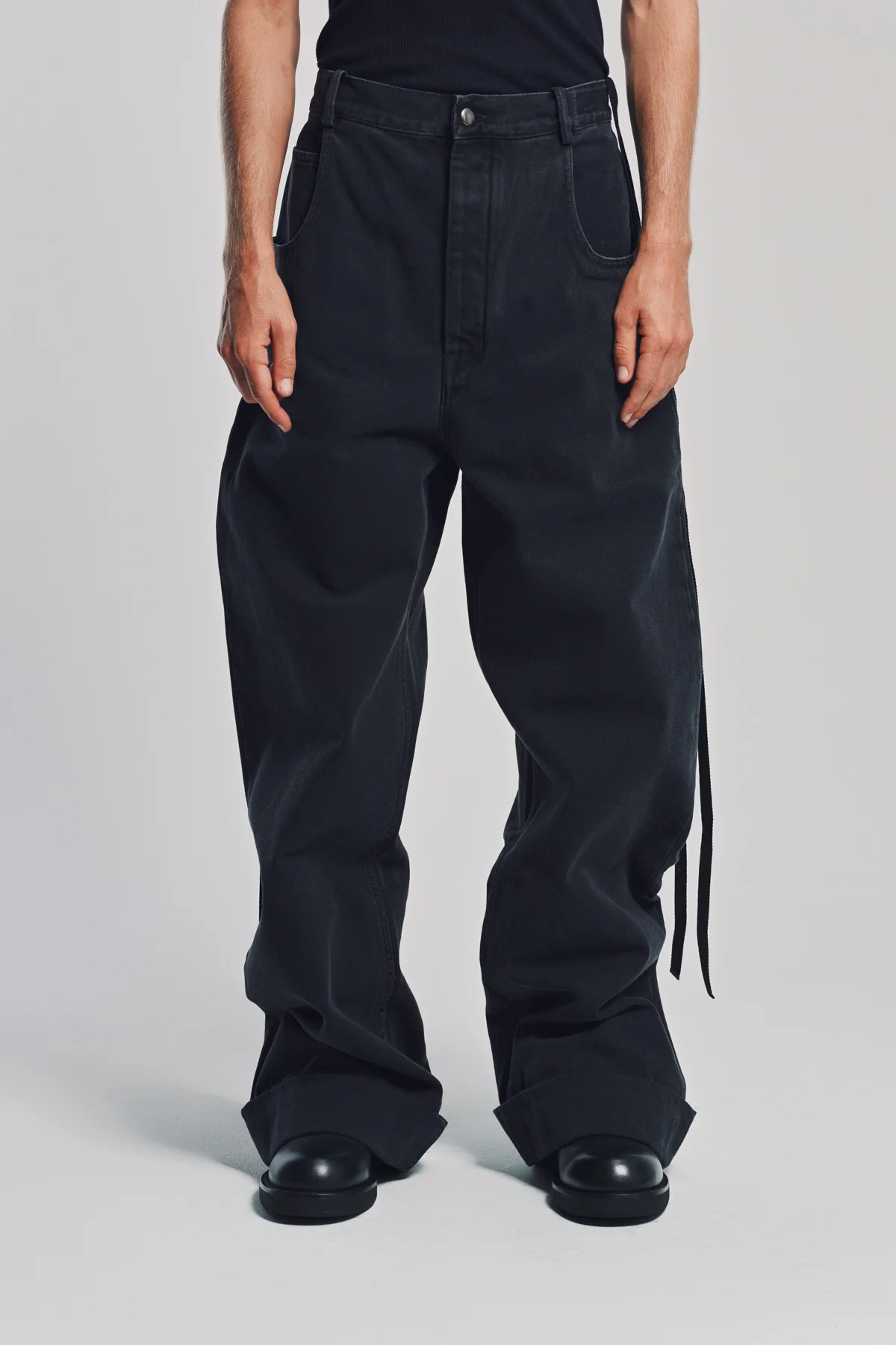 ANN DEMEULEMEESTER | MICHAEL 5-POCKET HIGH COMFORT TROUSERS - Image 2