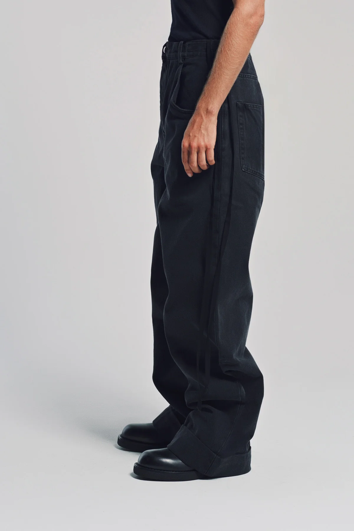 ANN DEMEULEMEESTER | MICHAEL 5-POCKET HIGH COMFORT TROUSERS - Image 3