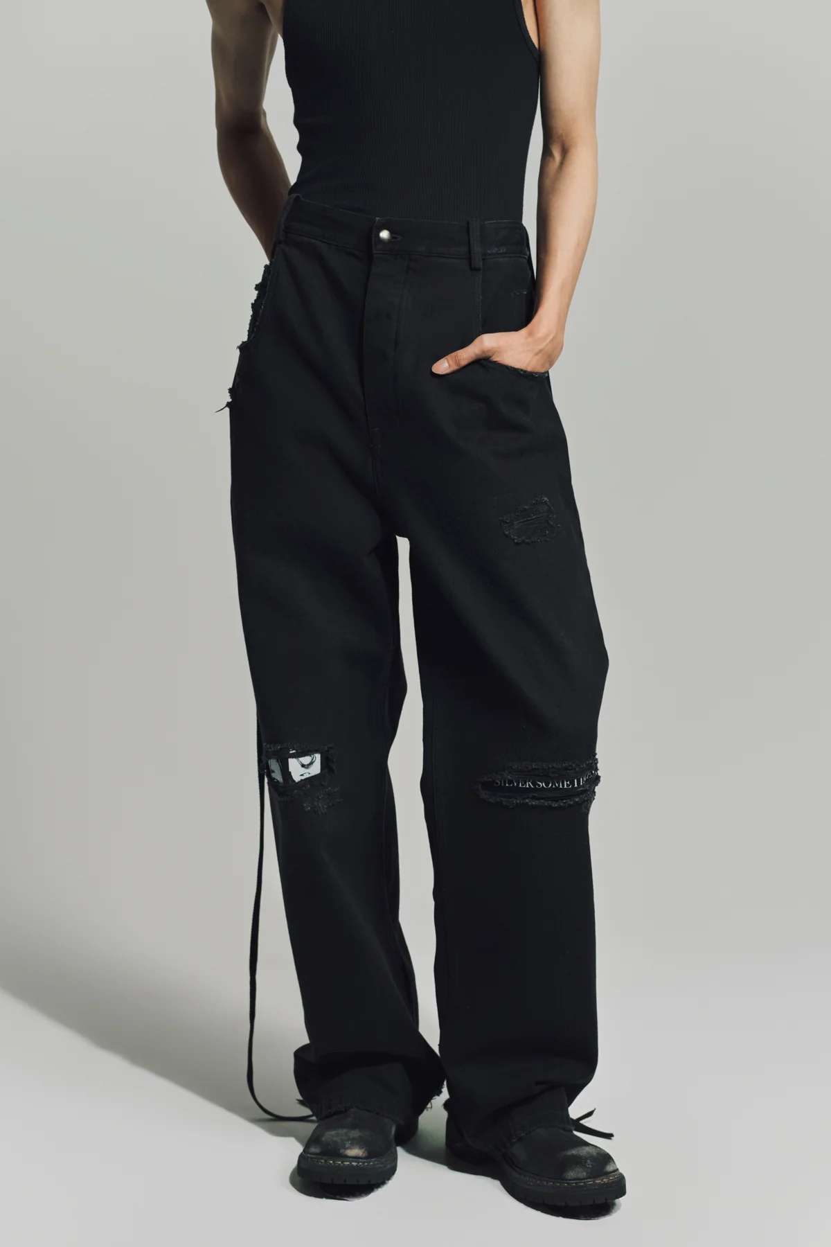 ANN DEMEULEMEESTER | OLAN 5 POCKET HIGH-COMFORT JEANS - Image 2