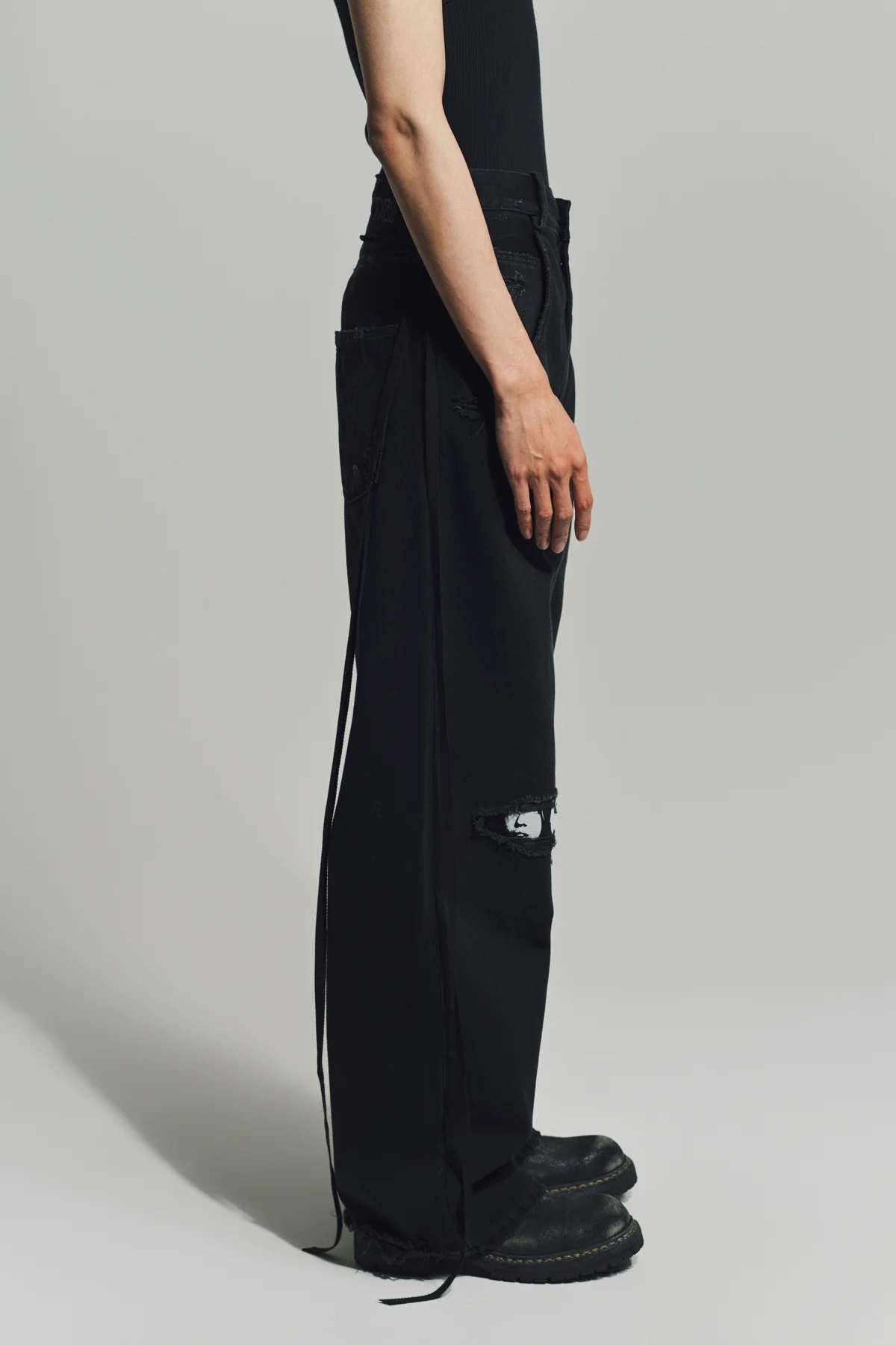 ANN DEMEULEMEESTER | OLAN 5 POCKET HIGH-COMFORT JEANS - Image 3