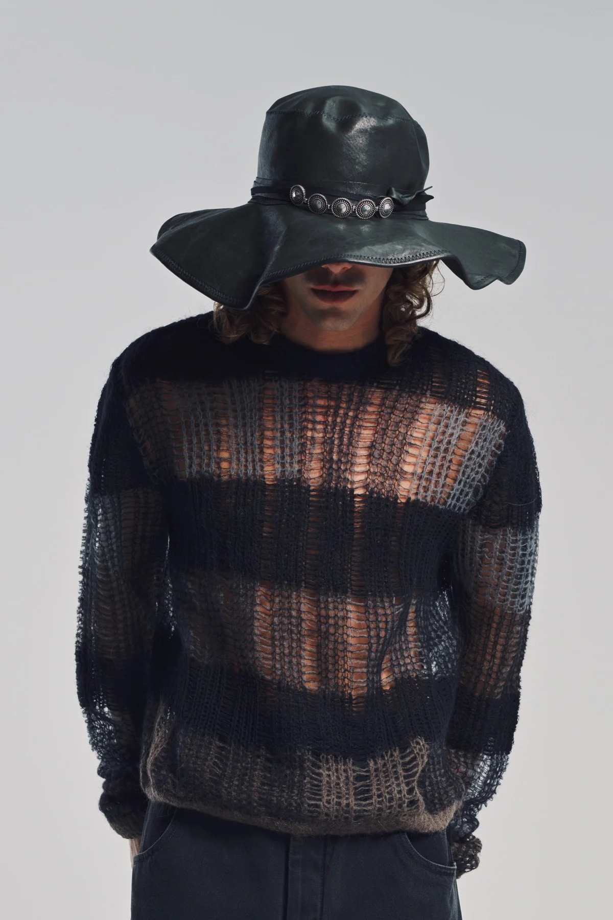 ANN DEMEULEMEESTER | POLIET SLIM CREWNECK - Image 2