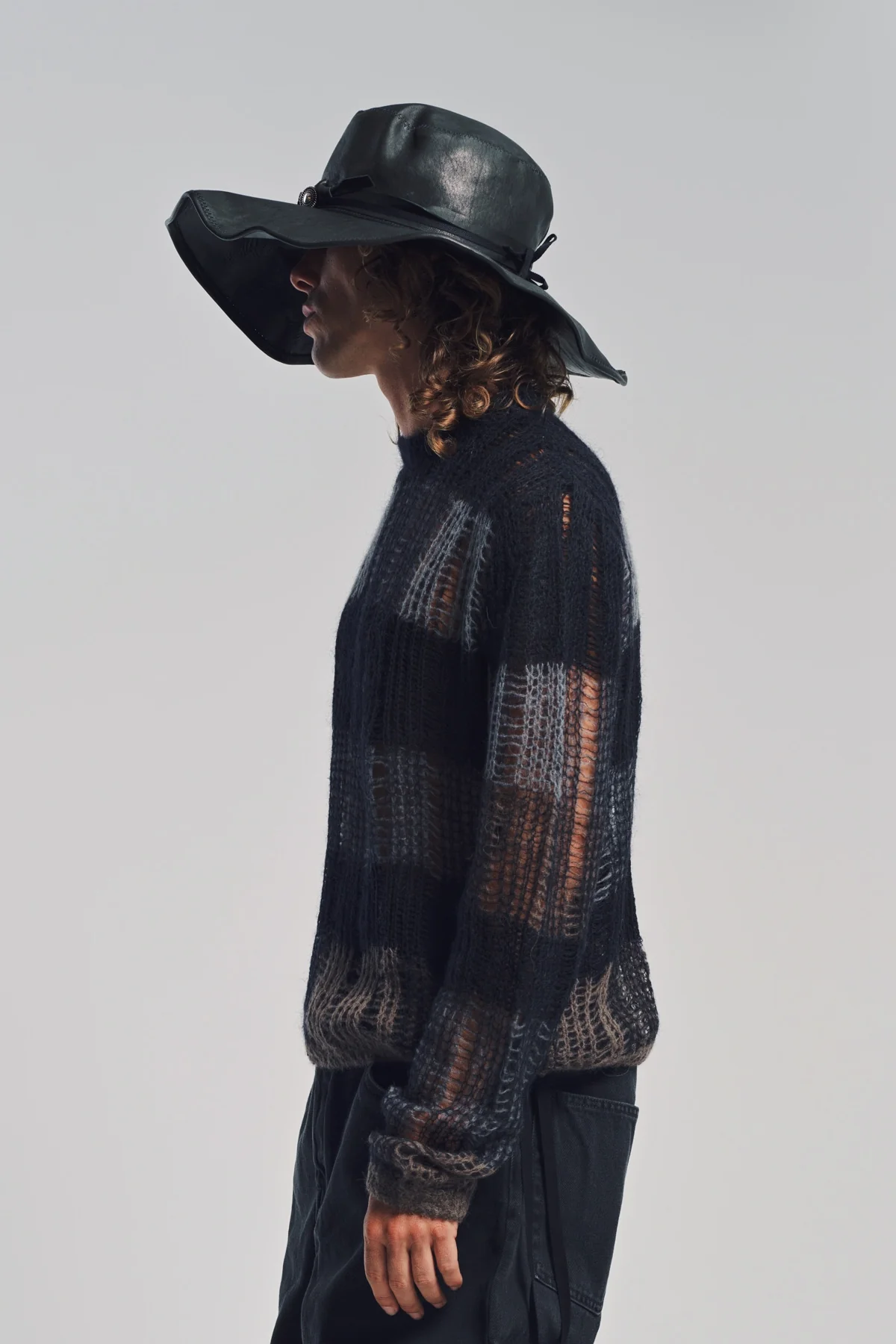 ANN DEMEULEMEESTER | POLIET SLIM CREWNECK - Image 3