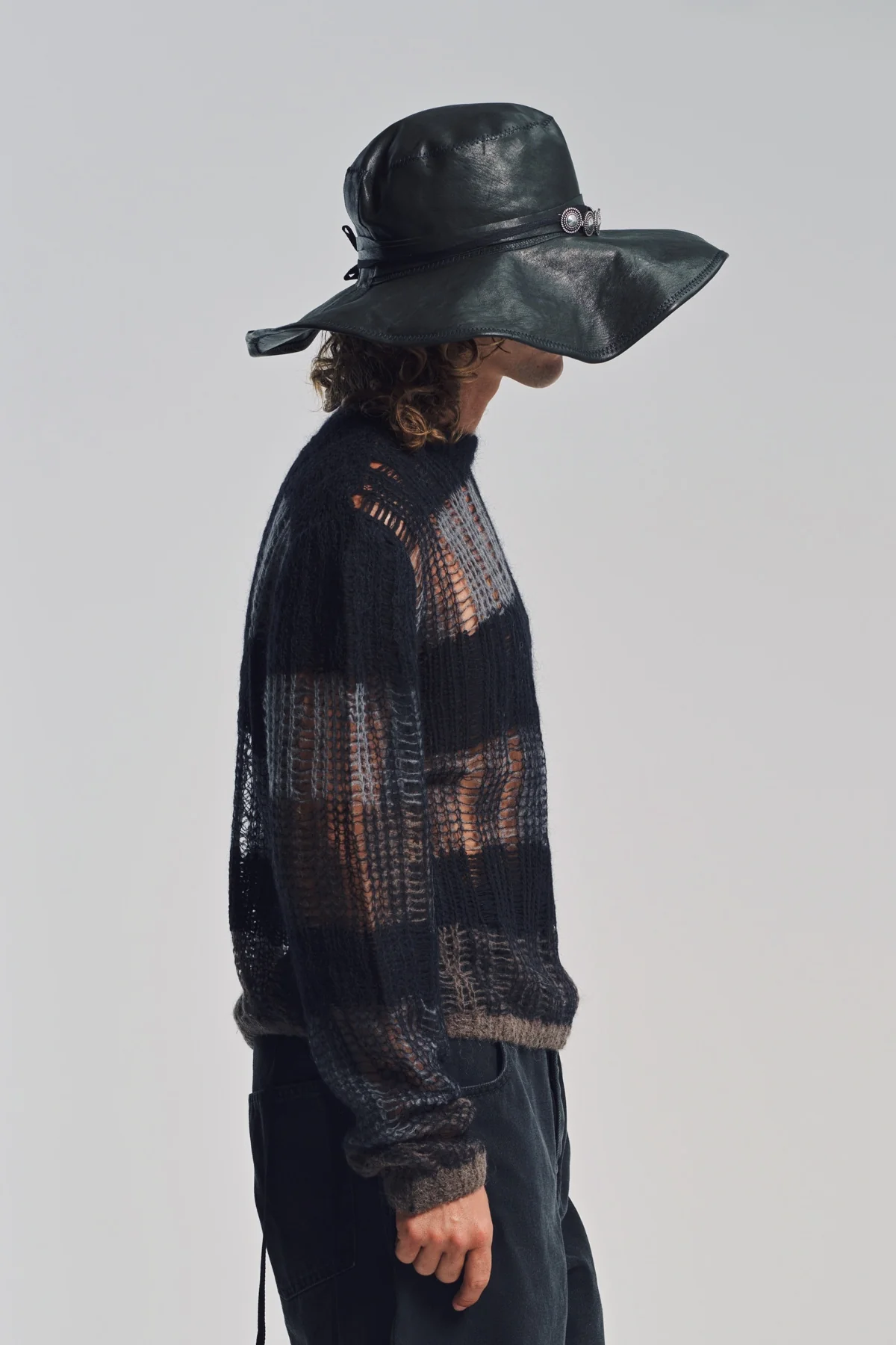 ANN DEMEULEMEESTER | POLIET SLIM CREWNECK - Image 5
