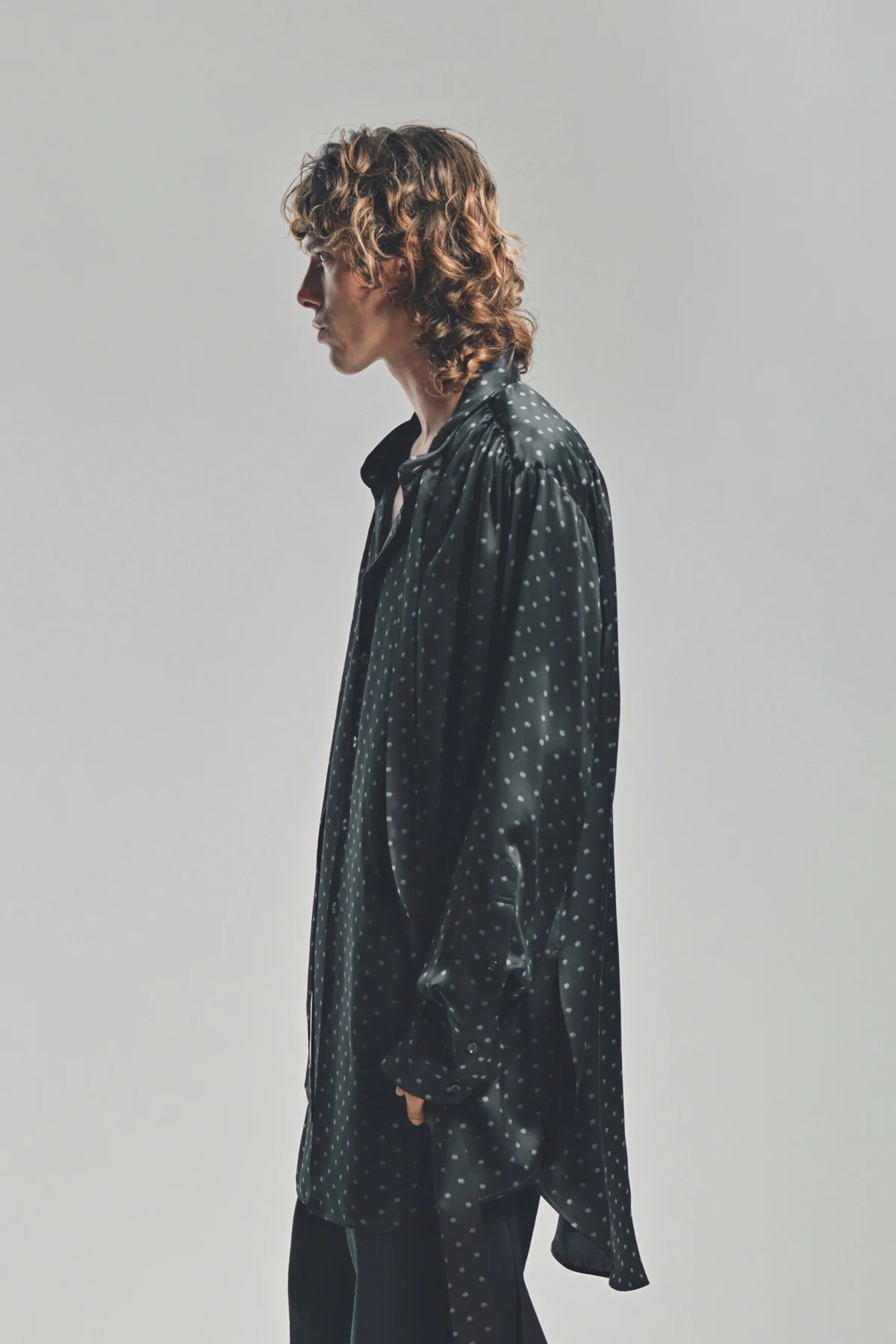 ANN DEMEULEMEESTER | SOLAN COMFORT STAND COLLAR SHIRT - Image 3