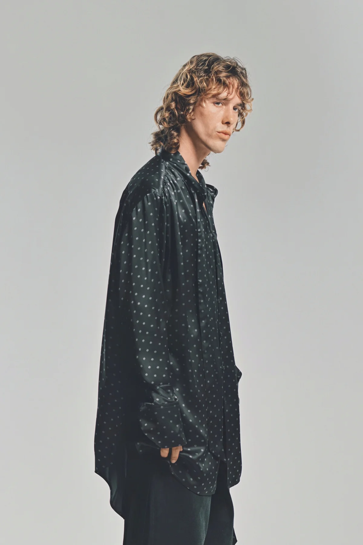 ANN DEMEULEMEESTER | SOLAN COMFORT STAND COLLAR SHIRT - Image 5