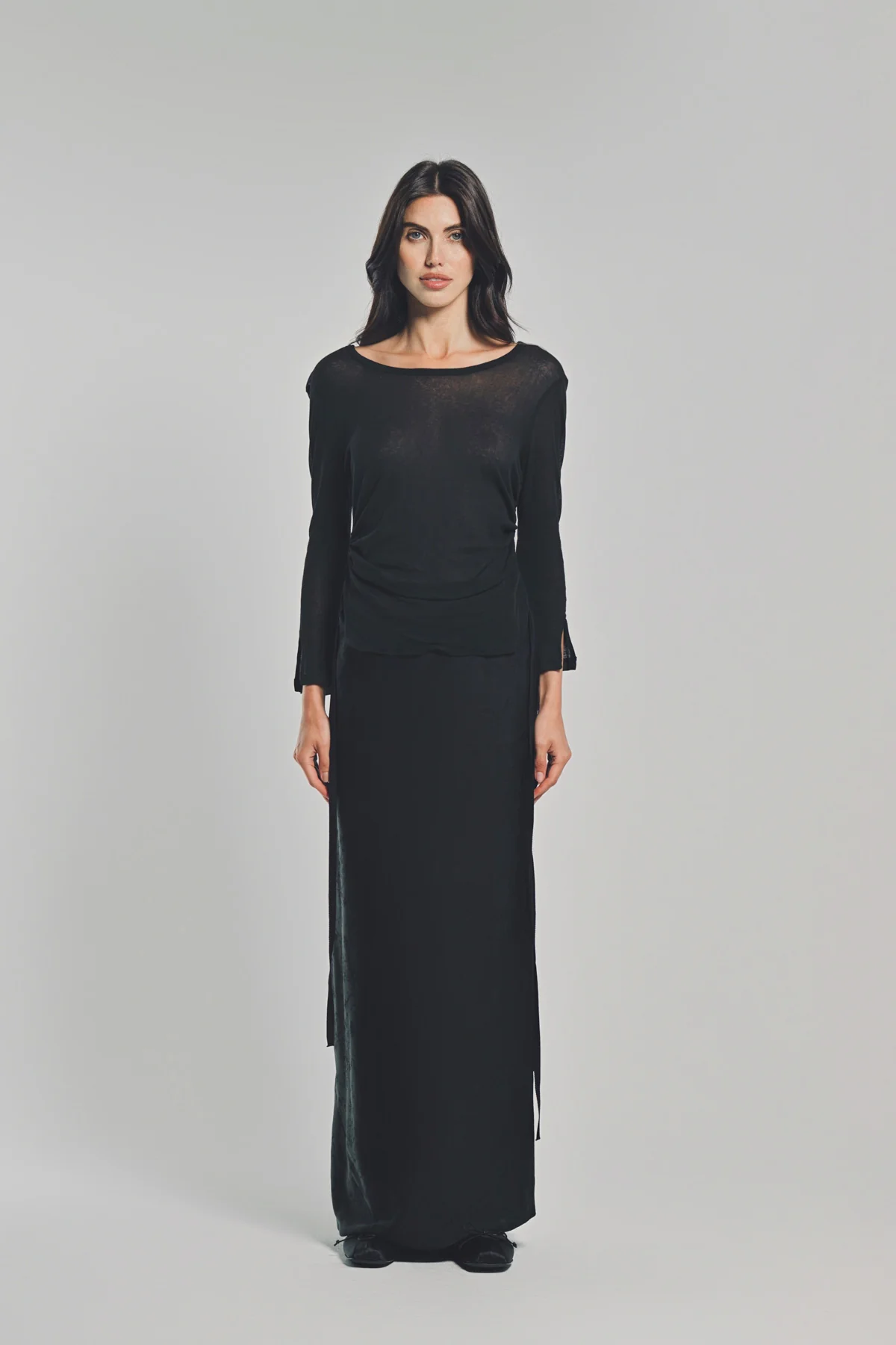 ANN DEMEULEMEESTER | TRINA LONG SLEEVE TEE - Image 2