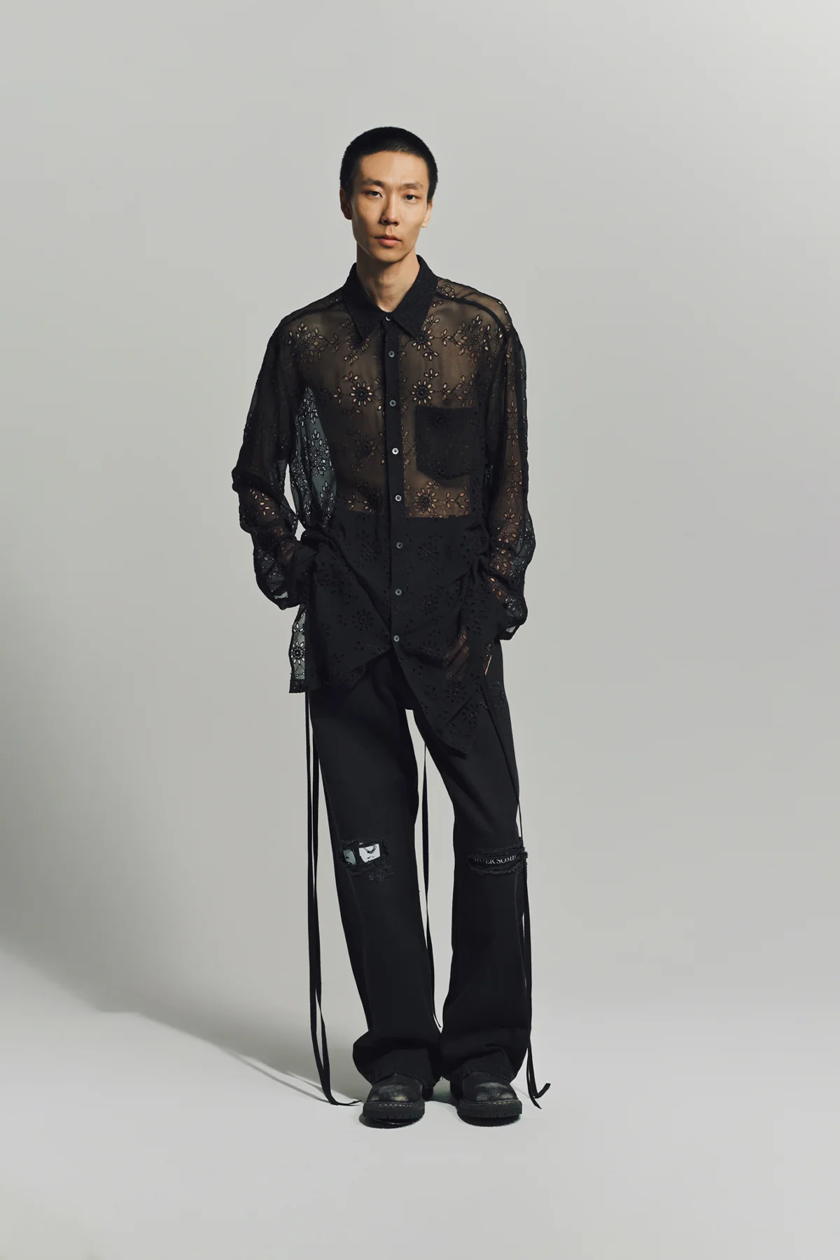 ANN DEMEULEMEESTER | VALERE LONG RELAX FIT SHIRT