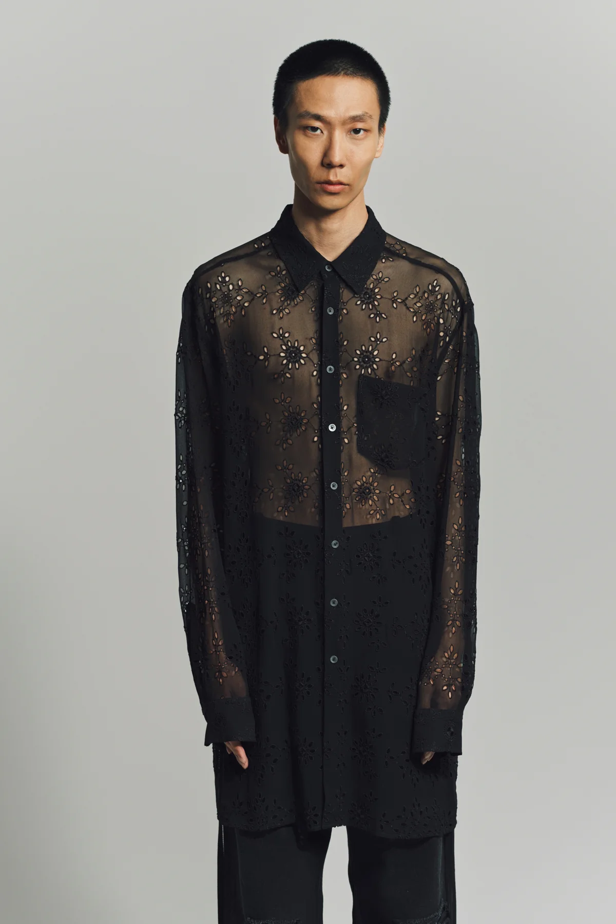 ANN DEMEULEMEESTER | VALERE LONG RELAX FIT SHIRT - Image 2