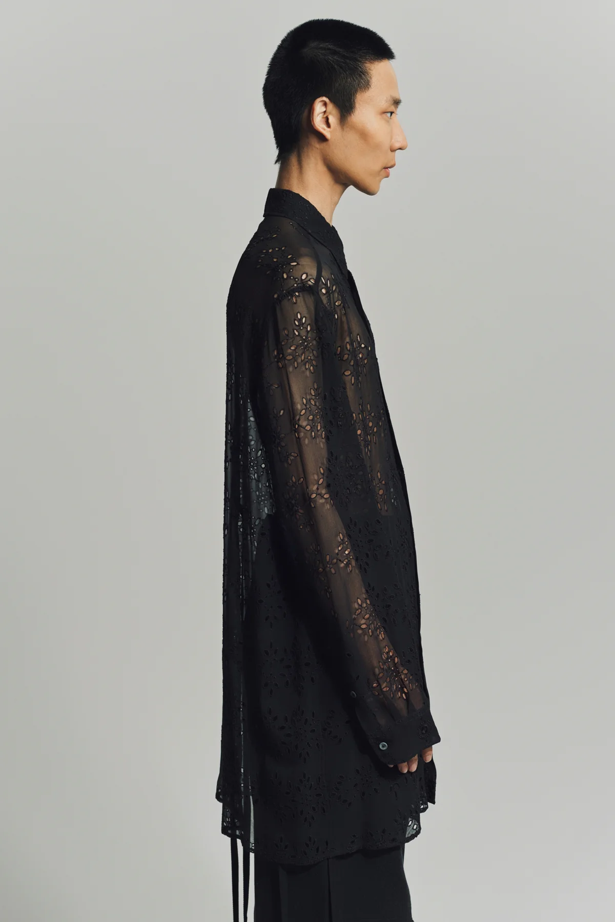 ANN DEMEULEMEESTER | VALERE LONG RELAX FIT SHIRT - Image 3
