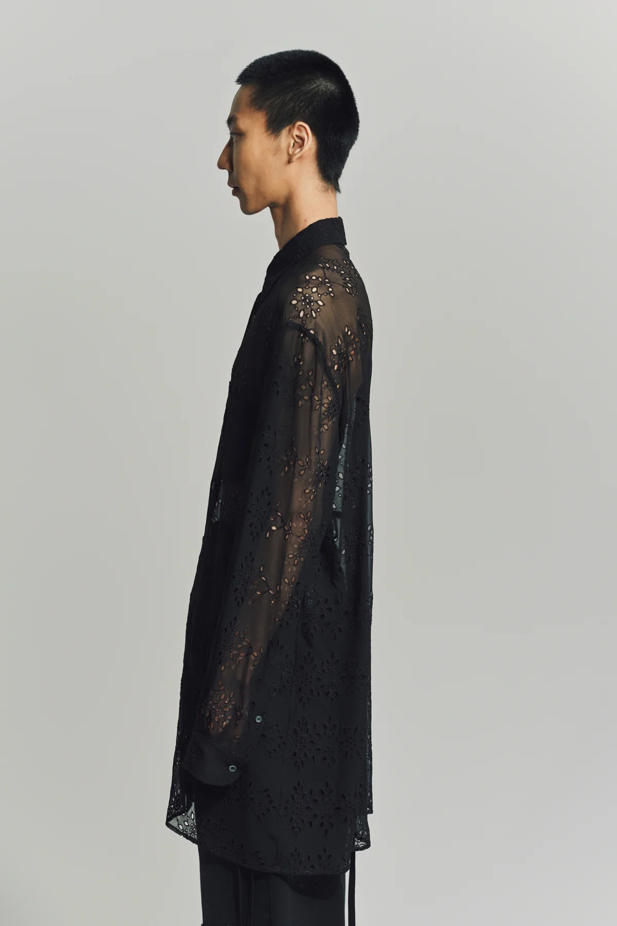 ANN DEMEULEMEESTER | VALERE LONG RELAX FIT SHIRT - Image 5