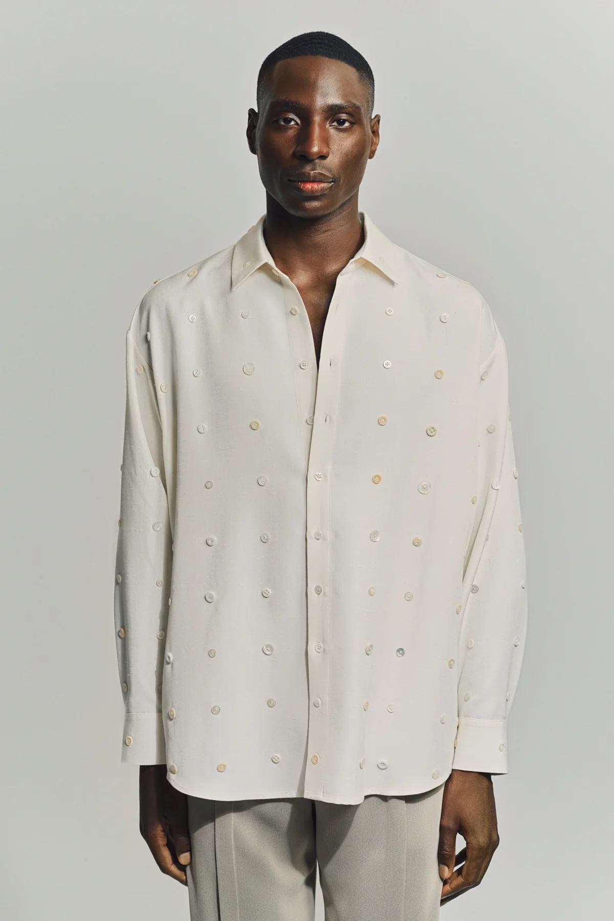 AUBERO | CELEMENTE BUTTON SHIRT - Image 2