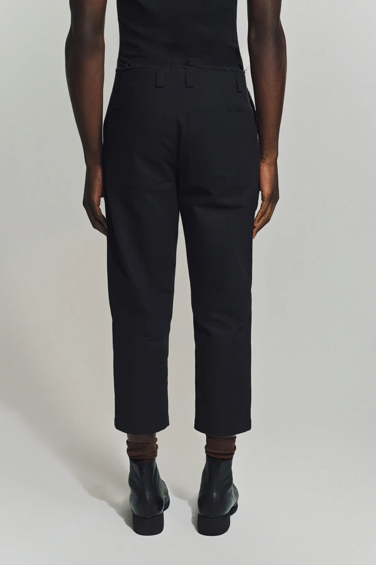 AUBERO | OFF-CUTS STRIPE PANTS - Image 4