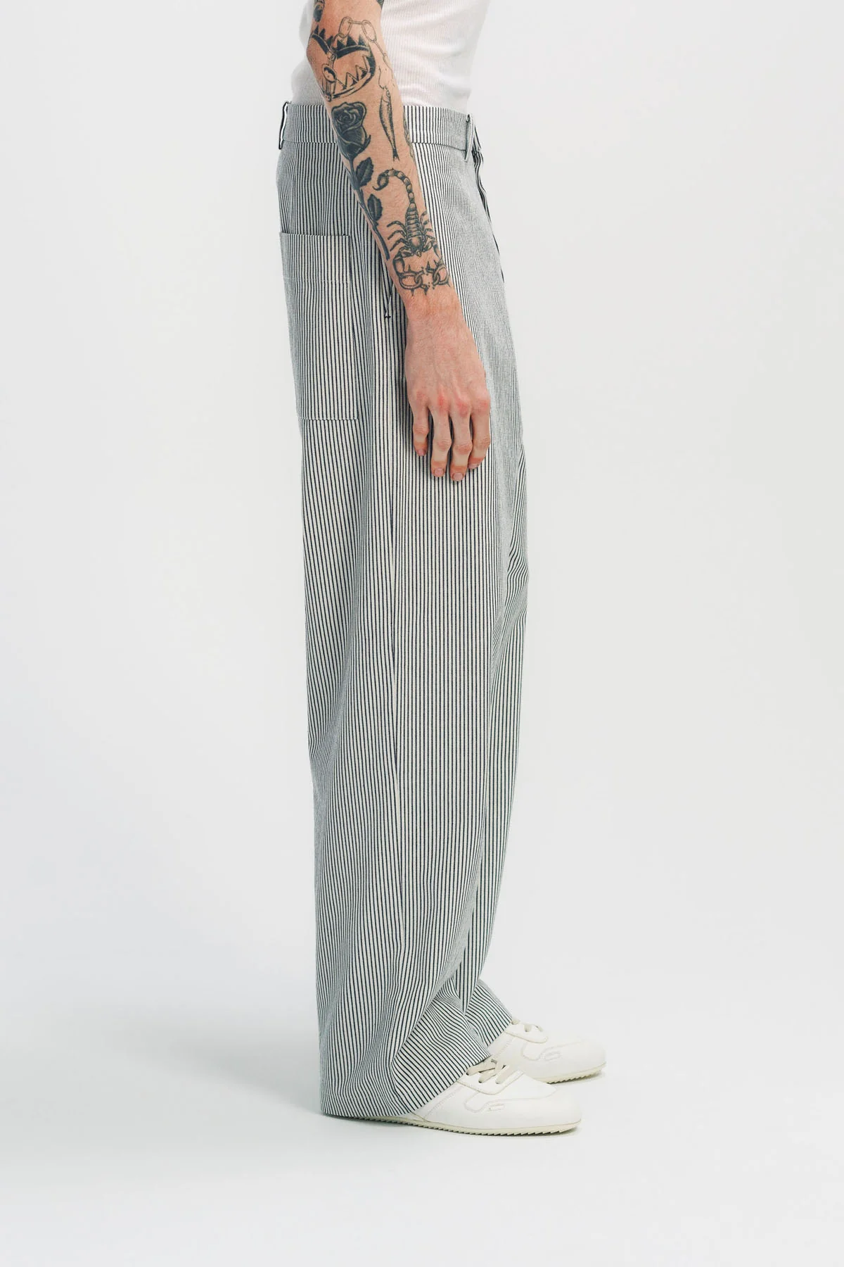 AUBERO | STRIPE PELTON PANTS - Image 5