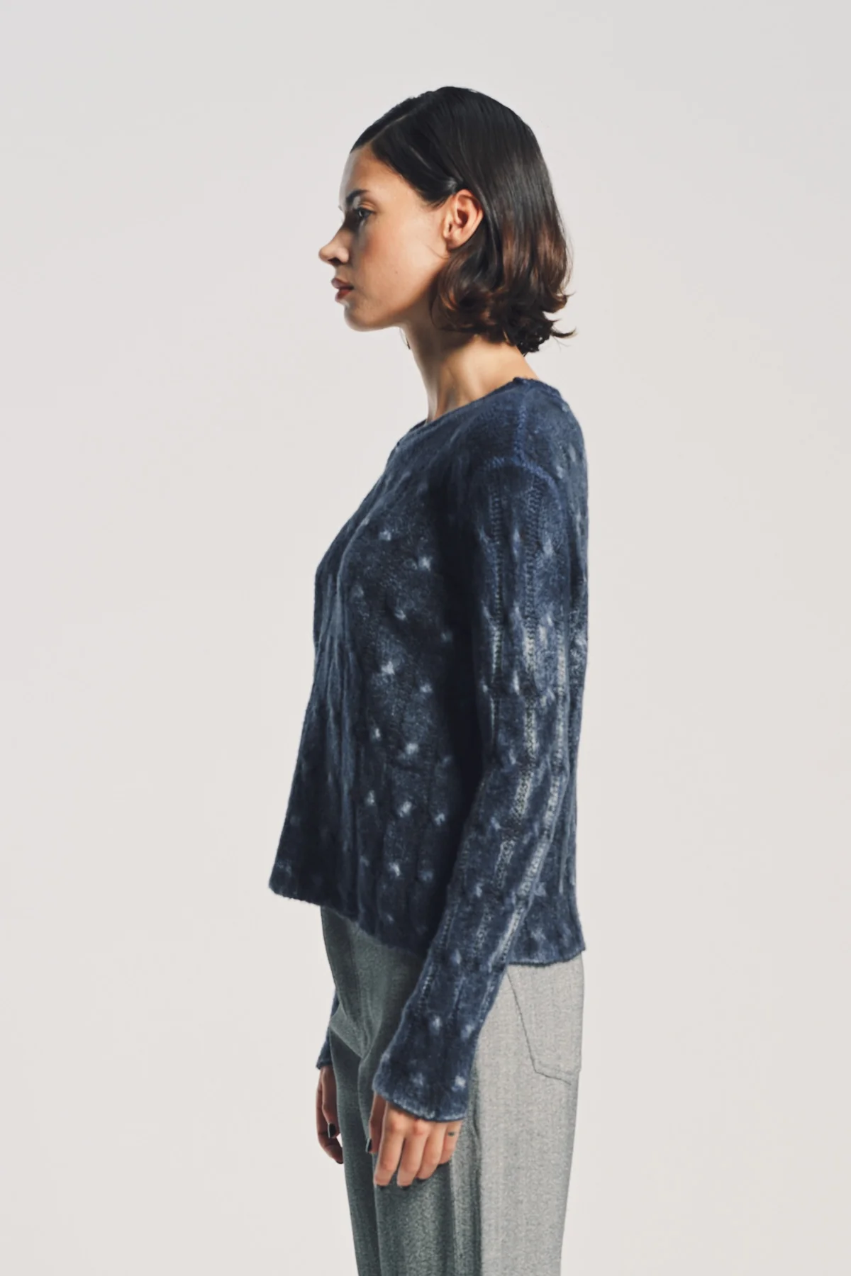 AVANT TOI | PAINTED BRAIDED SWEATER - Image 3