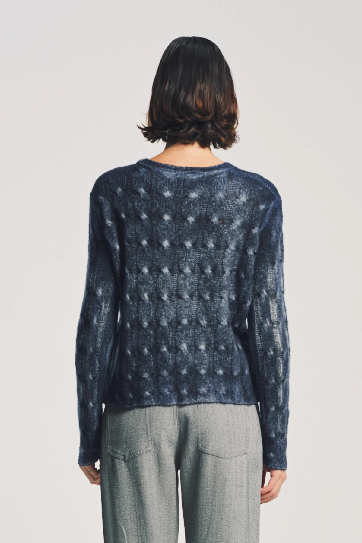AVANT TOI | PAINTED BRAIDED SWEATER - Image 4
