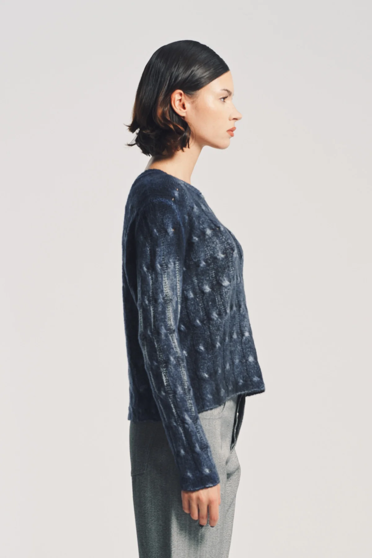 AVANT TOI | PAINTED BRAIDED SWEATER - Image 5