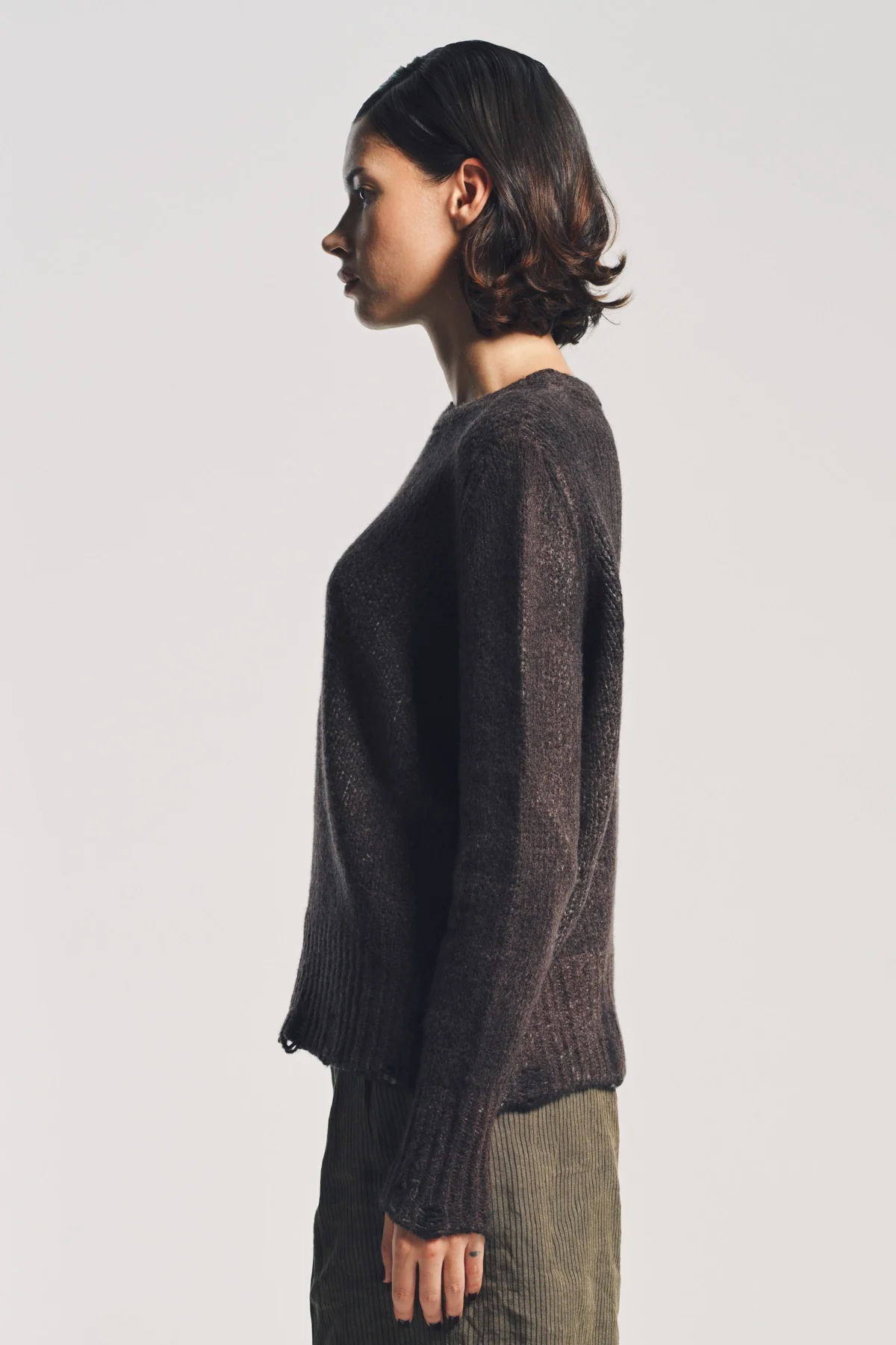AVANT TOI | PAINTED DESTROYED EDGE SWEATER - Image 3