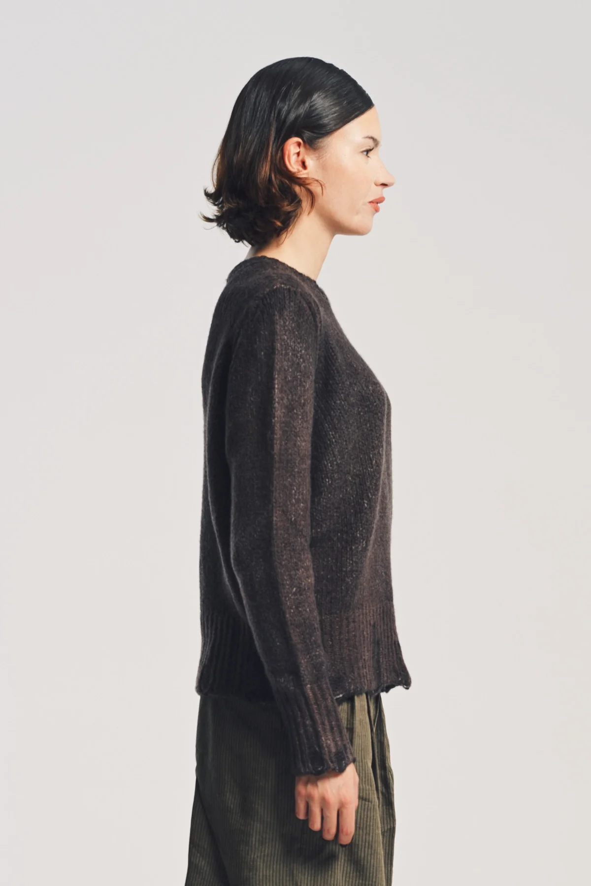 AVANT TOI | PAINTED DESTROYED EDGE SWEATER - Image 5