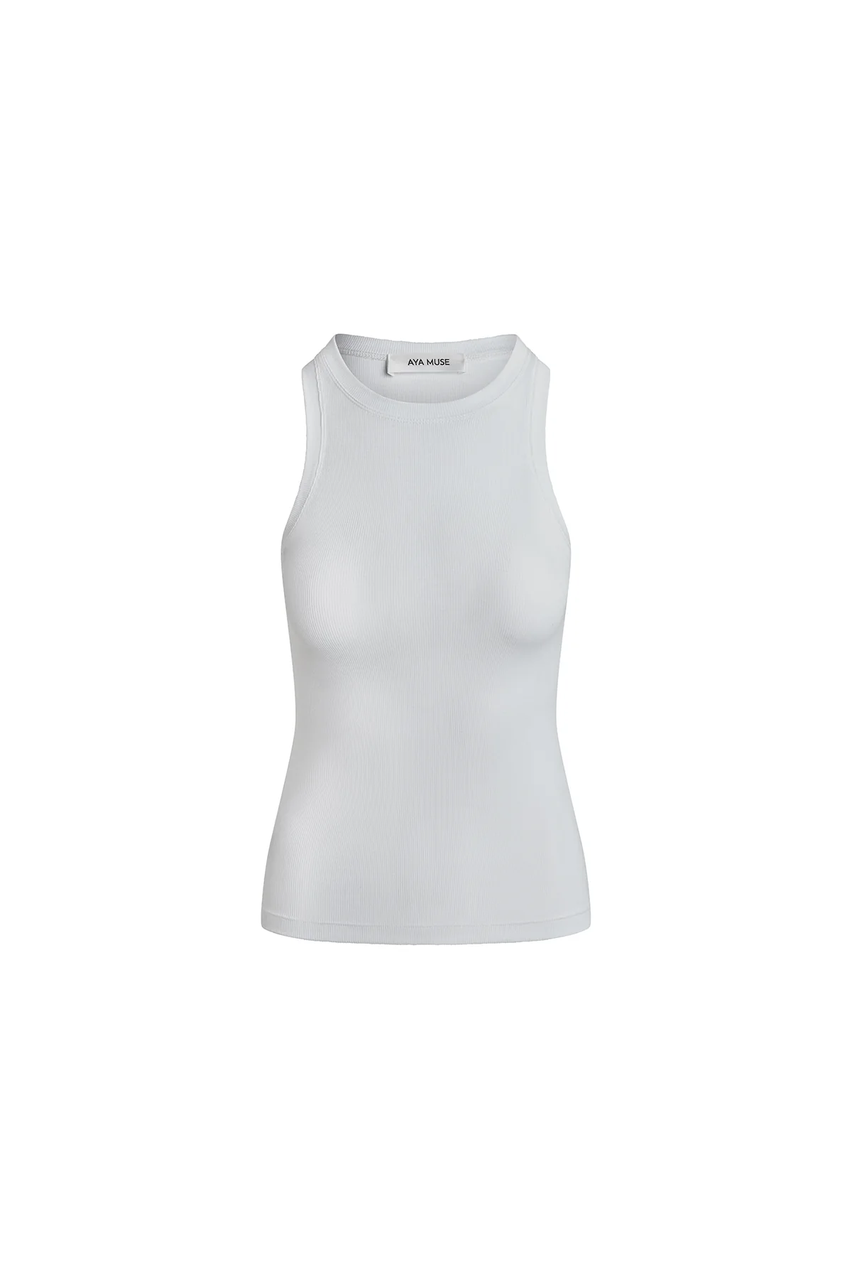 AYA MUSE | RIB HIGH NECK TANK