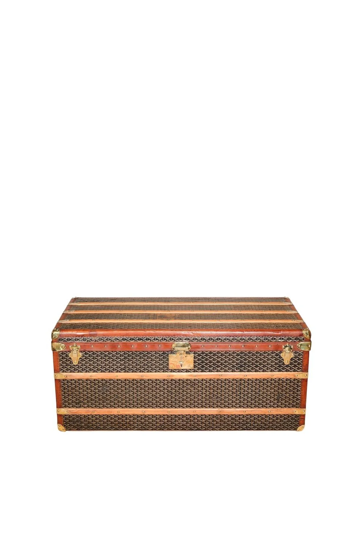 BAGGAGE COLLECTION | GOYARD COURRIER TRUNK C.1910