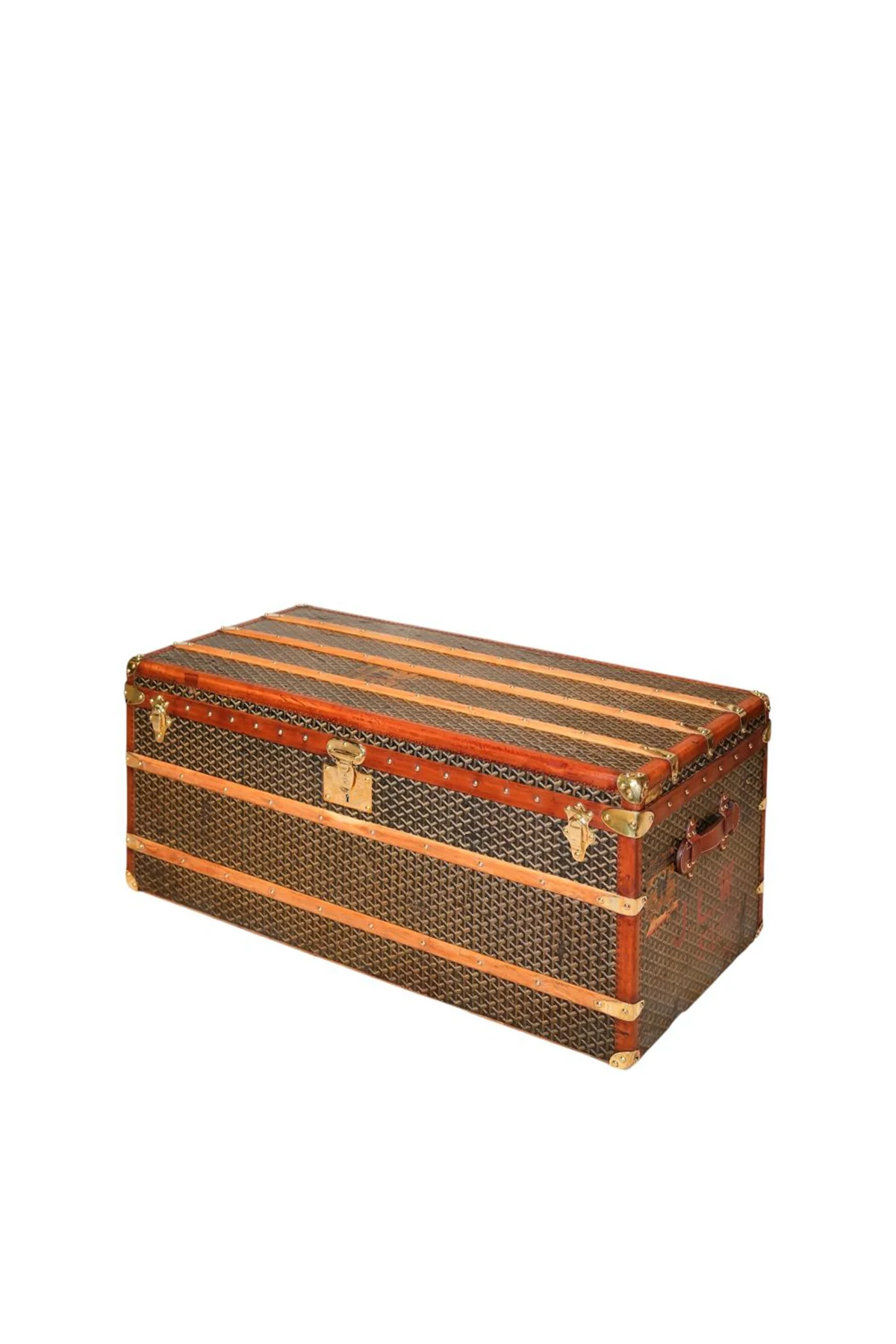 BAGGAGE COLLECTION | GOYARD COURRIER TRUNK C.1910 - Image 2