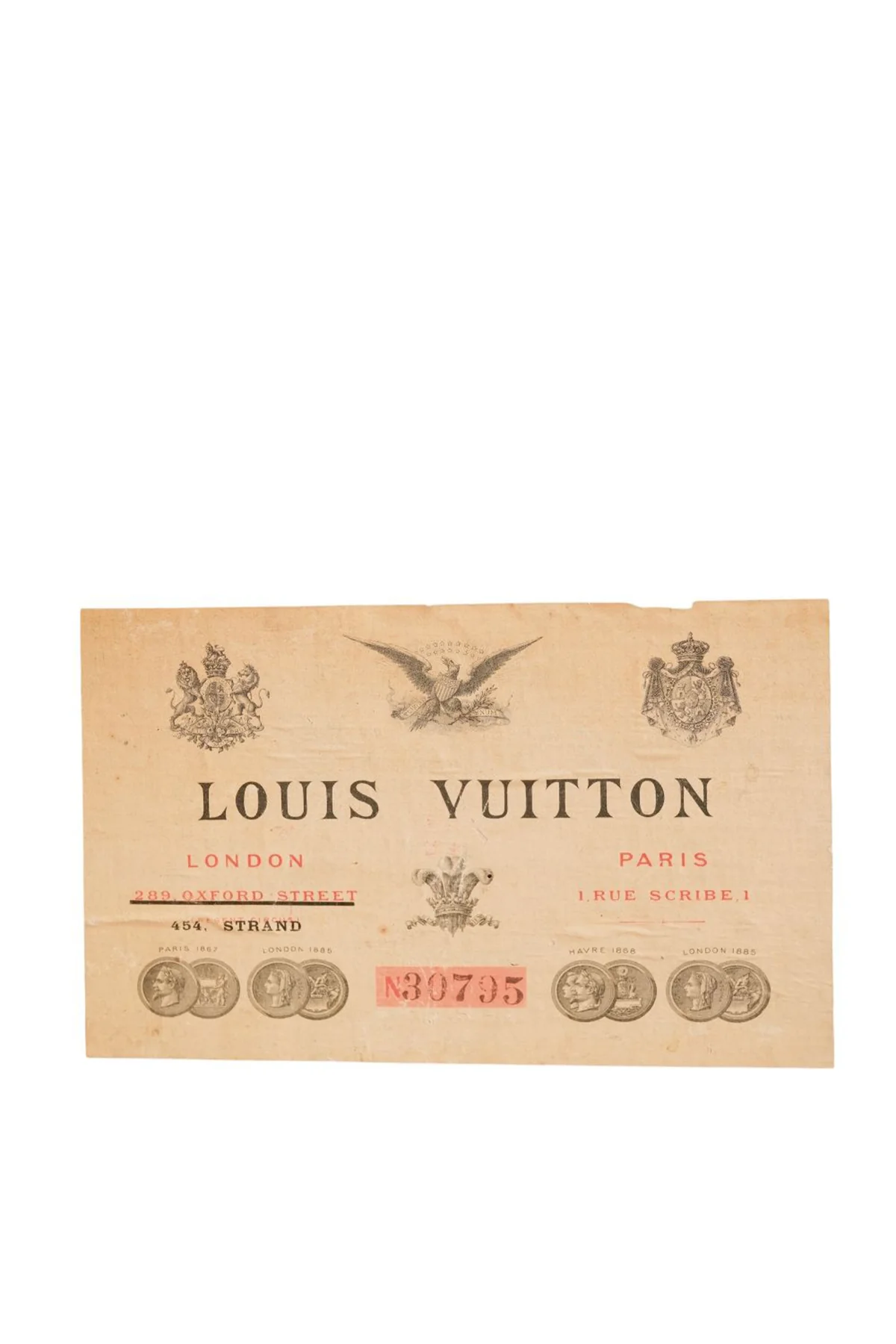 BAGGAGE COLLECTION | LOUIS VUITTON CABIN TRUNK C.1890 - Image 7
