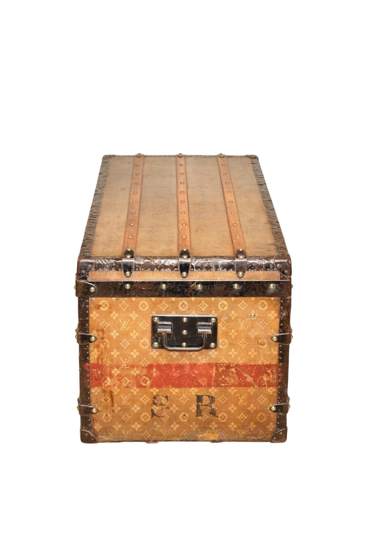 BAGGAGE COLLECTION | LOUIS VUITTON COURRIER TRUNK C.1906 - Image 4