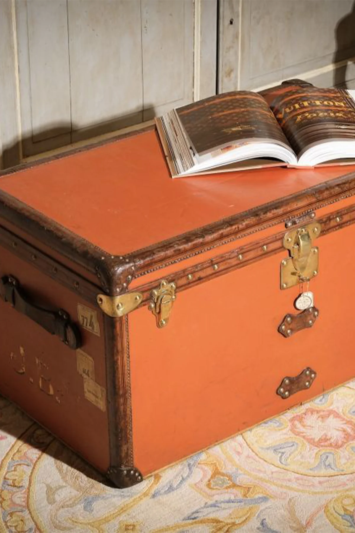 BAGGAGE COLLECTION | LOUIS VUITTON TRUNK C.1909 - Image 10