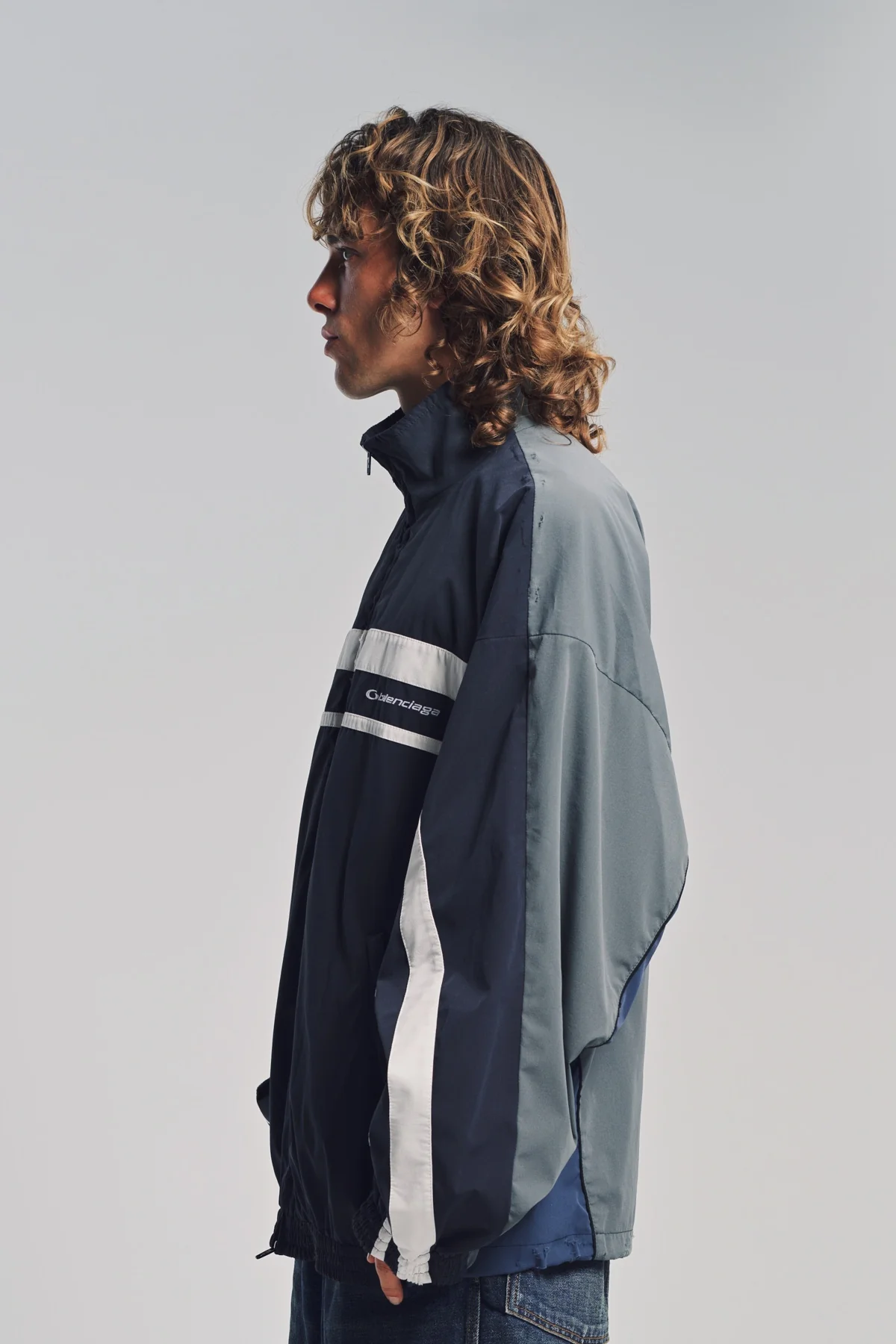 BALENCIAGA | 50/50 TRACKSUIT JACKET - Image 3