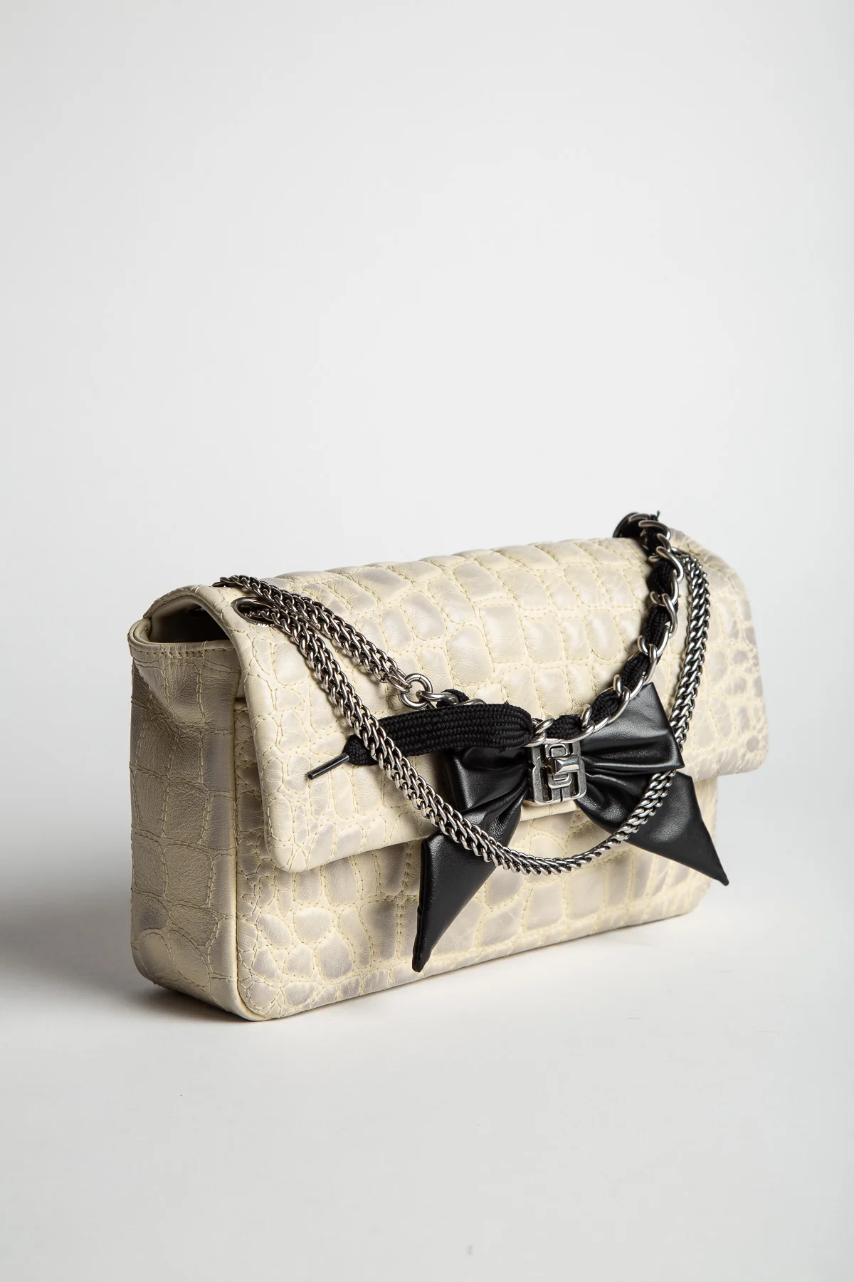 BALENCIAGA | CLEMENCE BOW SMALL CHAIN BAG - Image 2