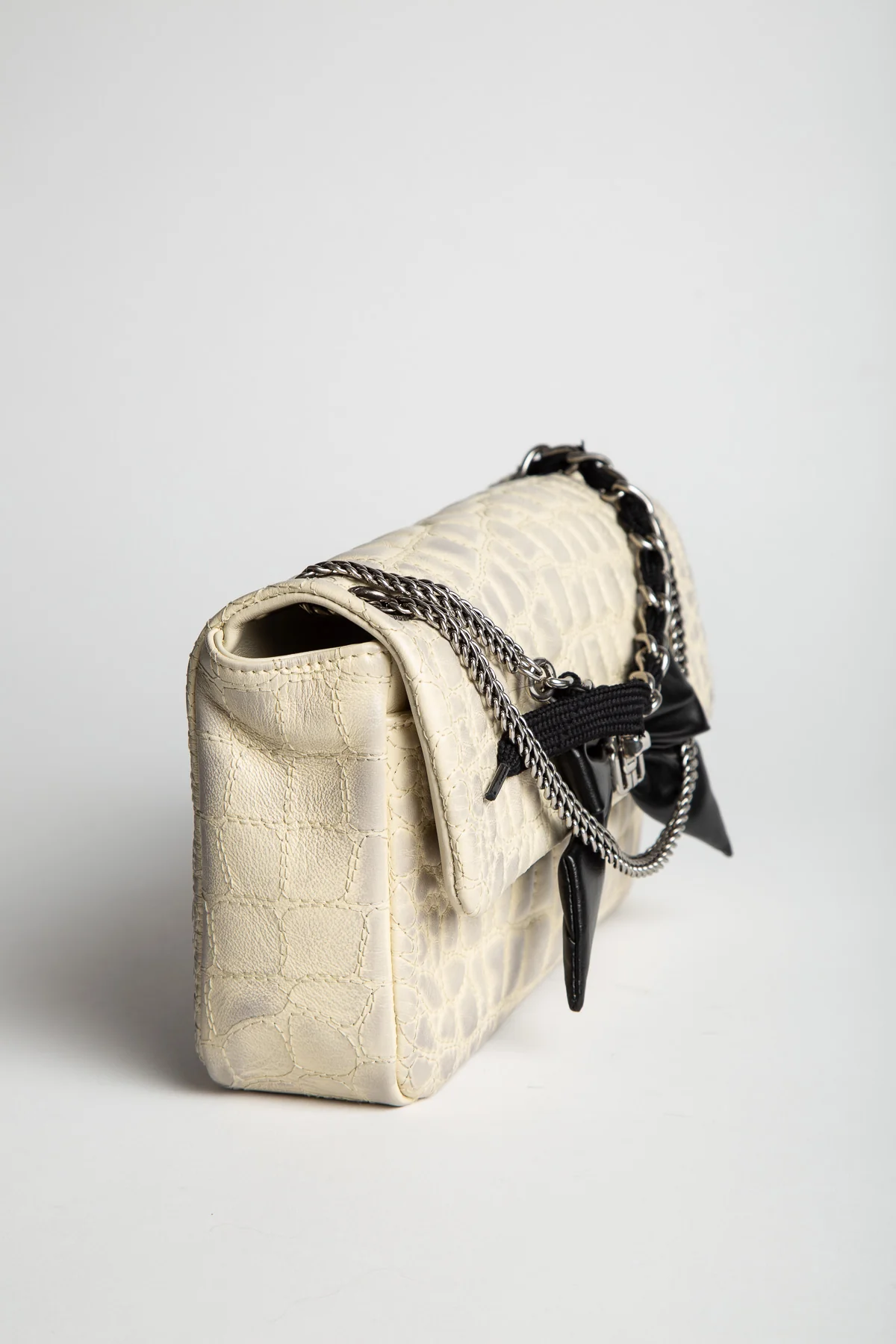 BALENCIAGA | CLEMENCE BOW SMALL CHAIN BAG - Image 3