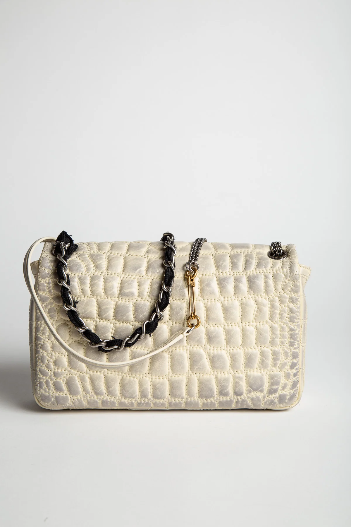 BALENCIAGA | CLEMENCE BOW SMALL CHAIN BAG - Image 4