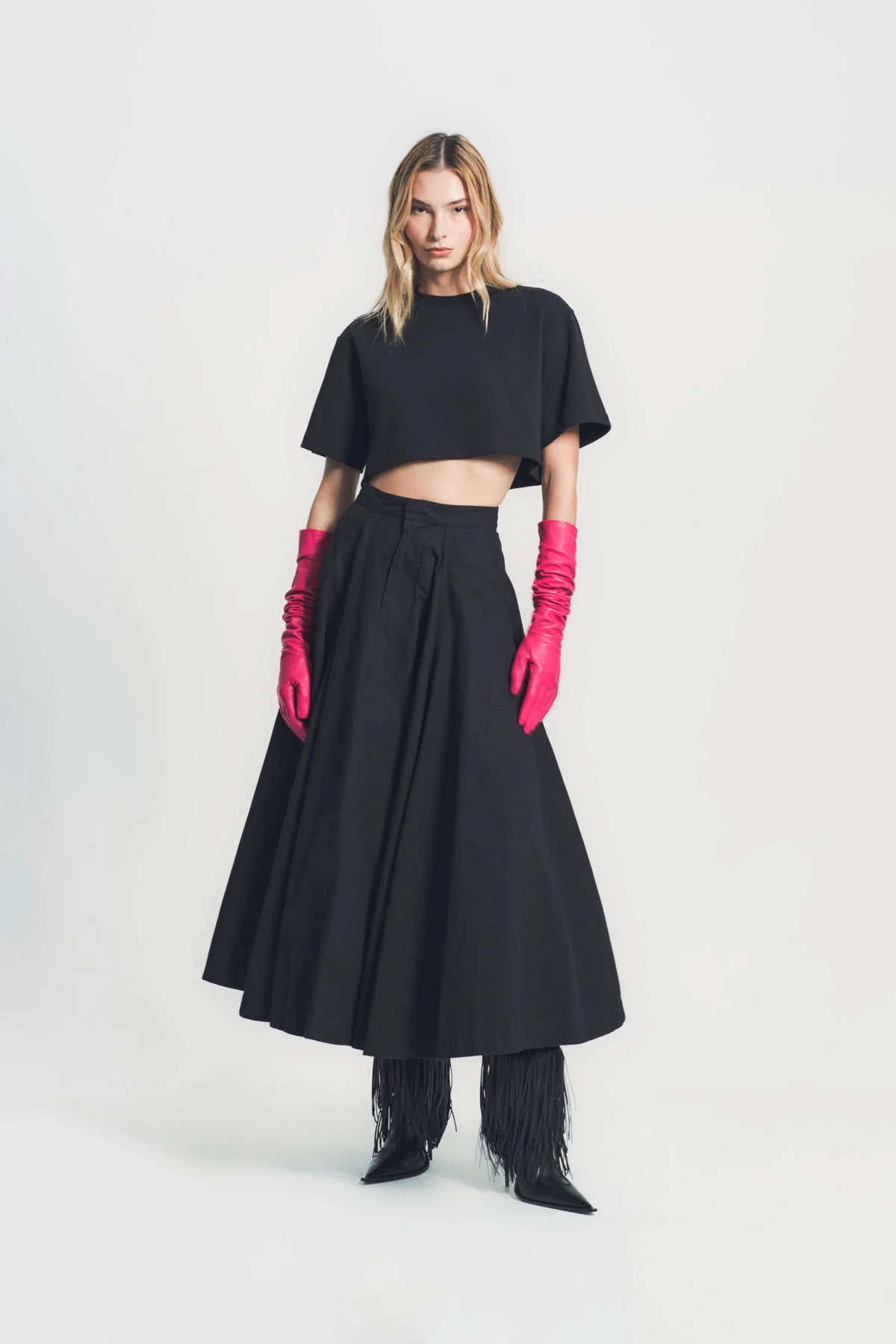 BALENCIAGA | CROPPED T-SHIRT
