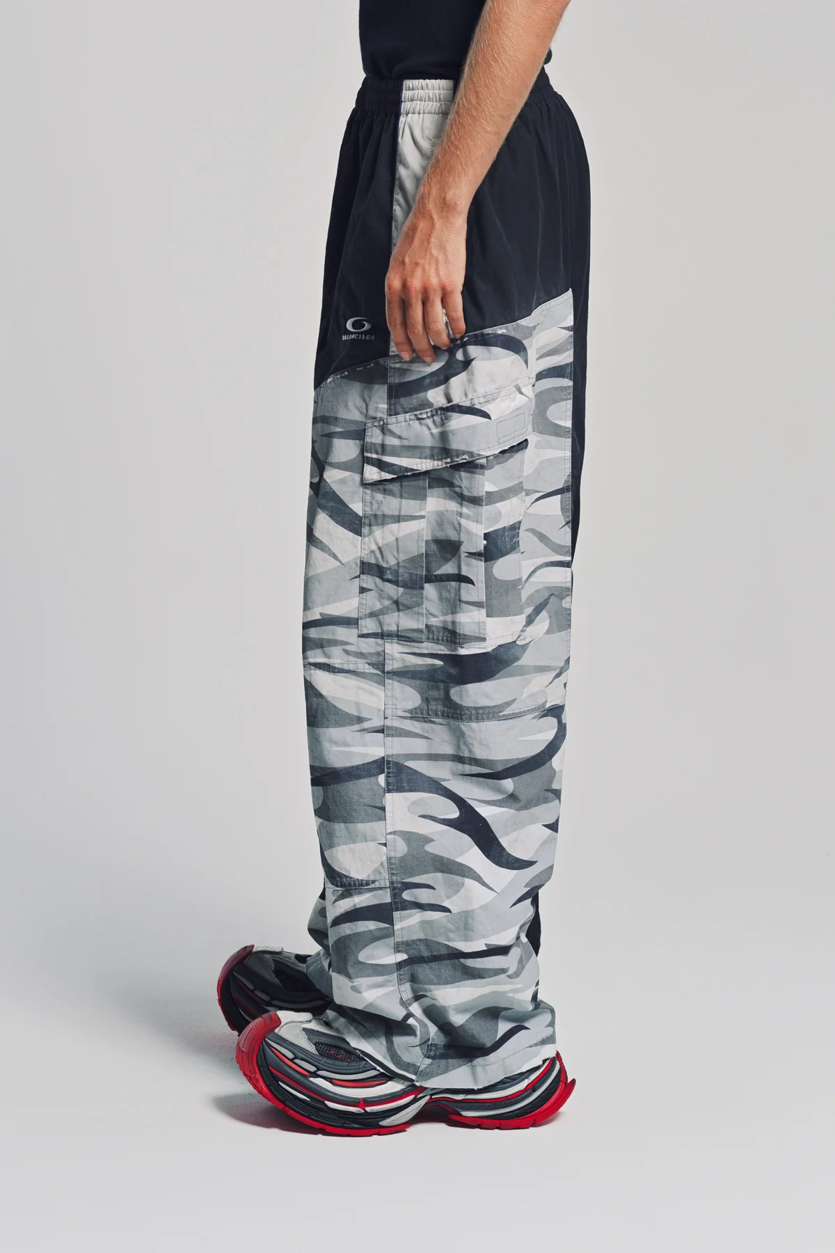 BALENCIAGA | CUT-UP TRACKSUIT PANTS - Image 3