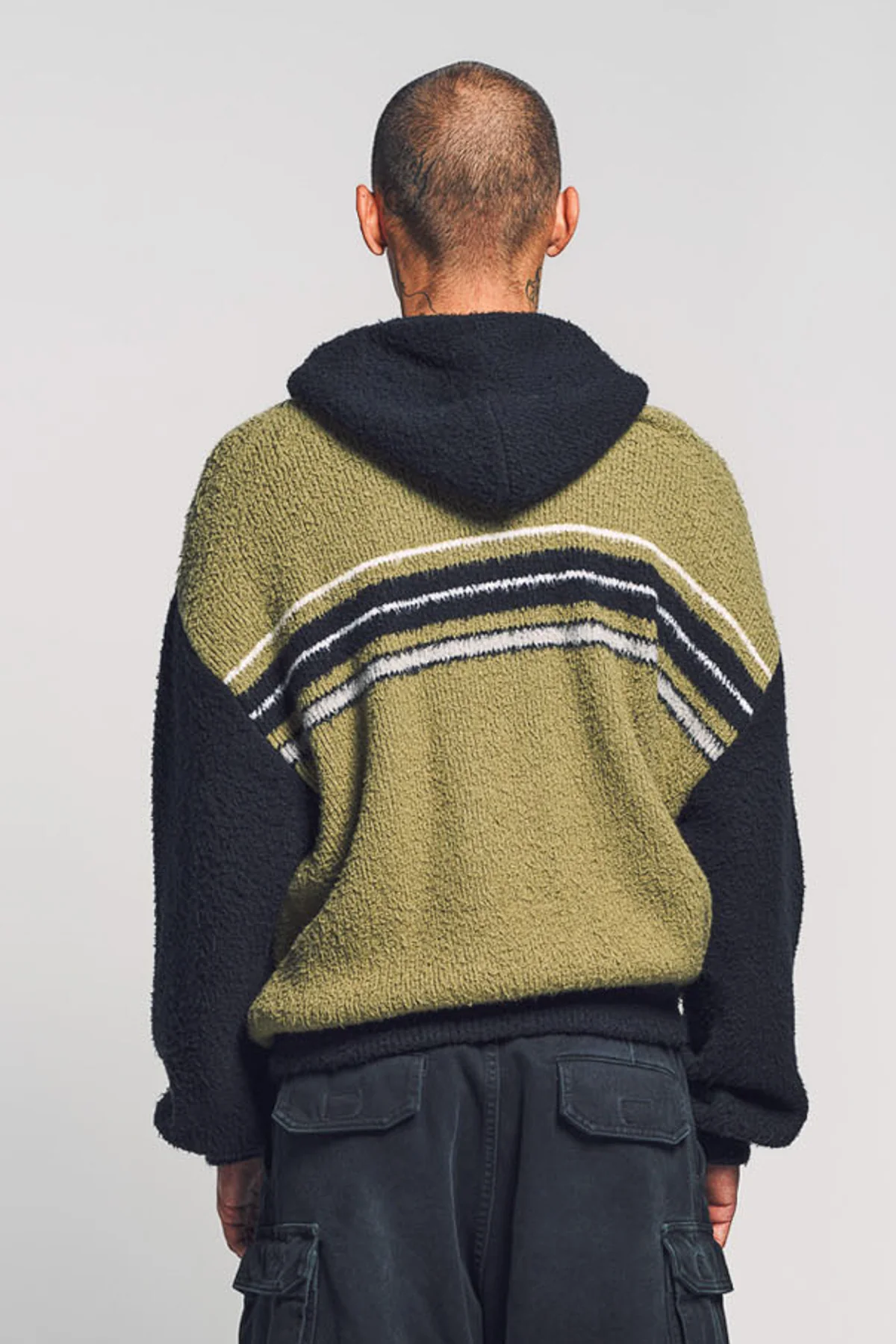 BALENCIAGA | FLUFFY ZIP-UP HOODIE - Image 4