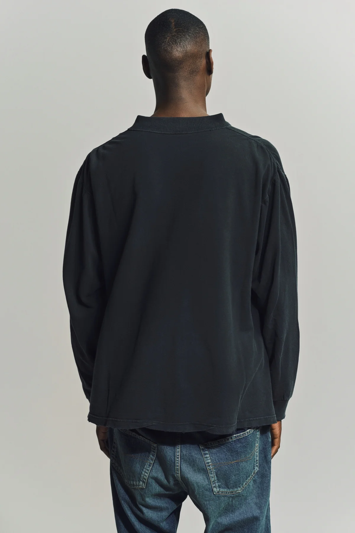 BALENCIAGA | LAUREL CLASSIC LONG SLEEVE REGULAR POLO - Image 4