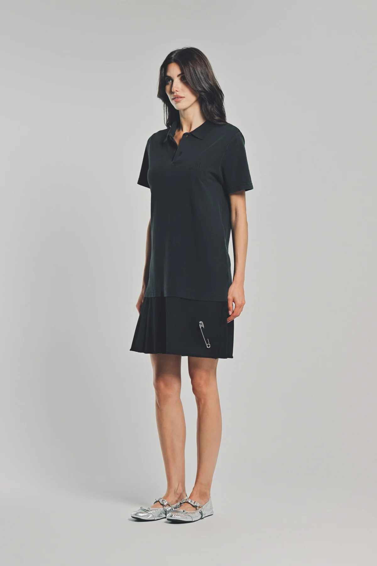 BALENCIAGA | LAYERED POLO DRESS - Image 3
