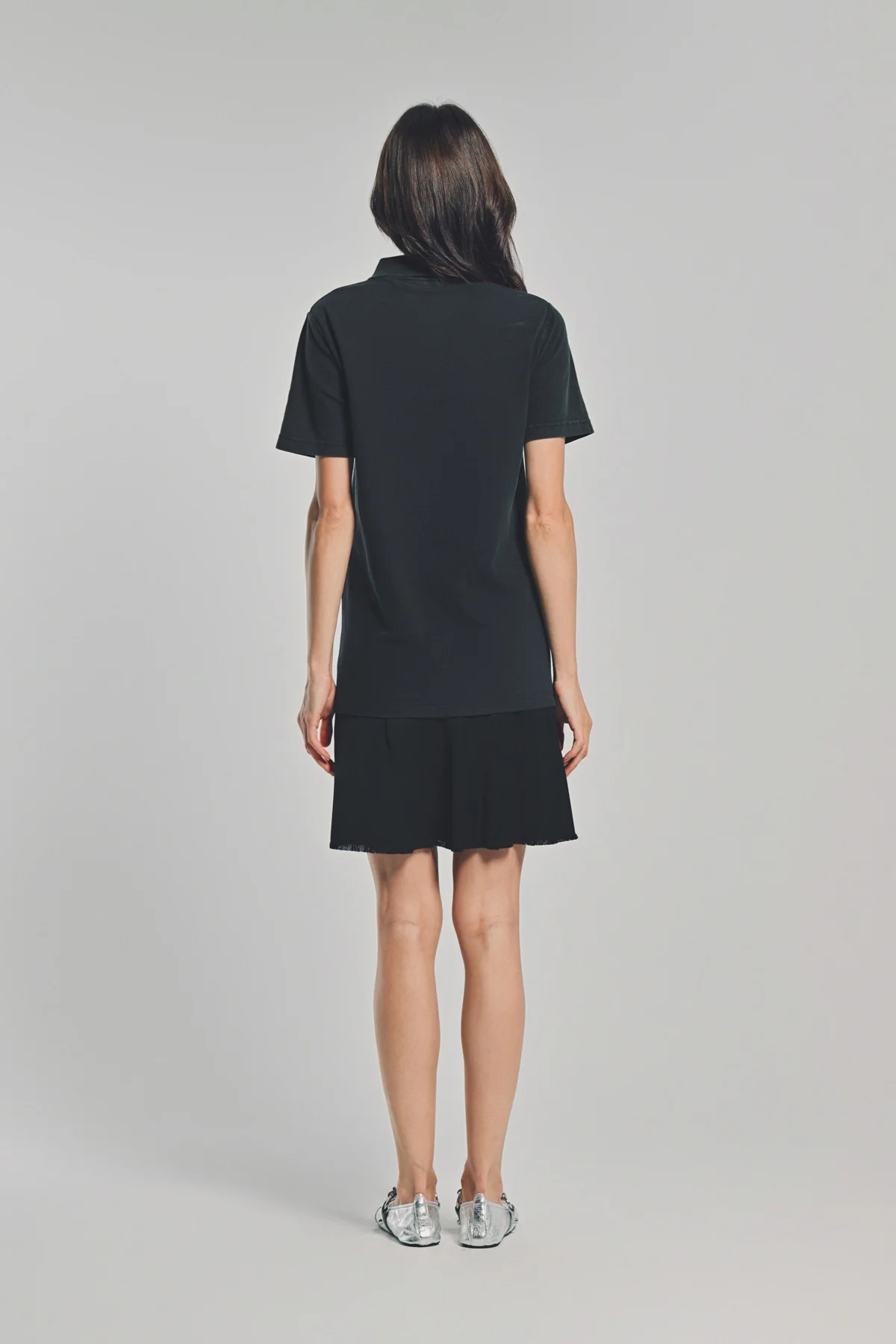 BALENCIAGA | LAYERED POLO DRESS - Image 4