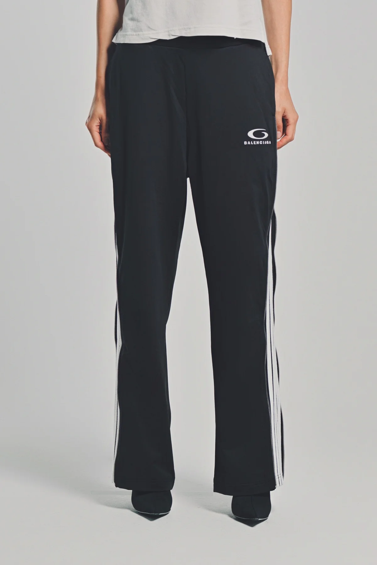 BALENCIAGA | LOOP SPORTS ICON ZIPPED SWEATPANTS - Image 2