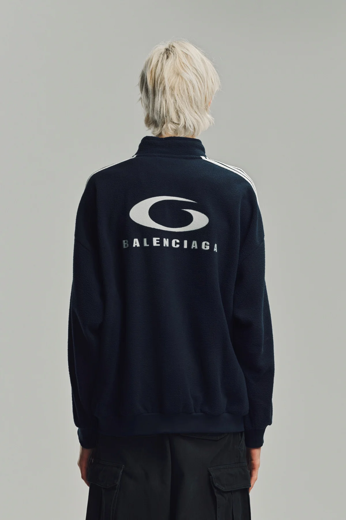 BALENCIAGA | SPORTS ICON ZIP-UP JACKET - Image 4