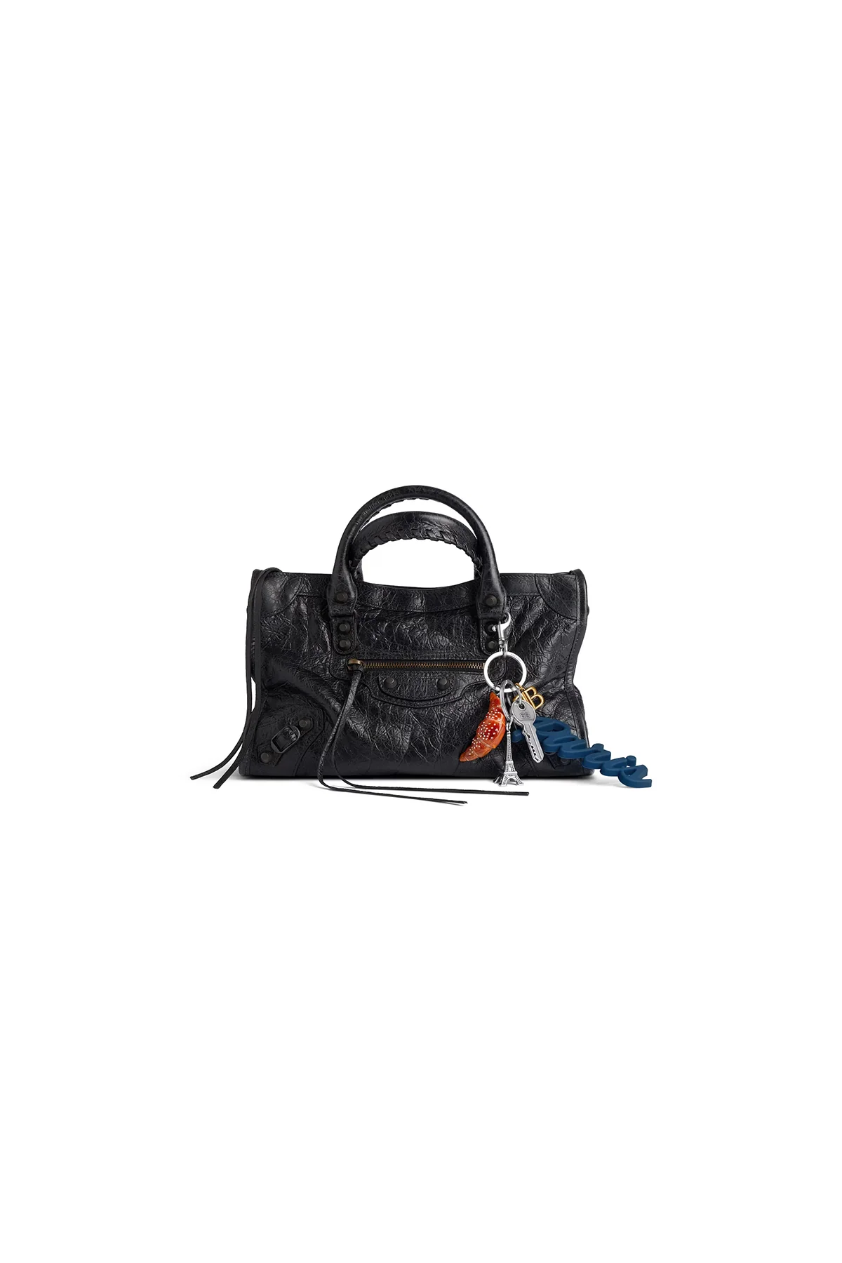BALENCIAGA | TOURIST PARIS CROISSANT CHARM/KEYCHAIN - Image 3