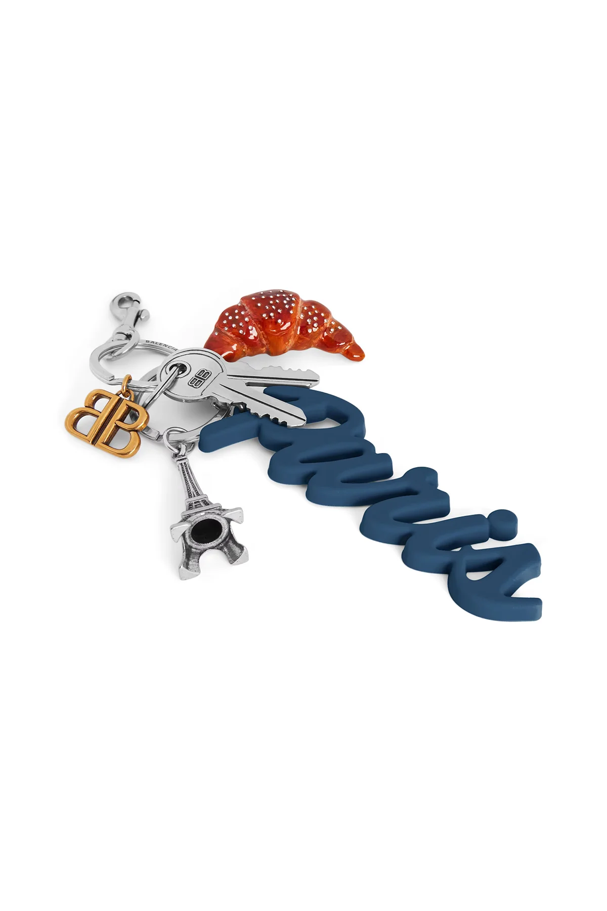 BALENCIAGA | TOURIST PARIS CROISSANT CHARM/KEYCHAIN - Image 4