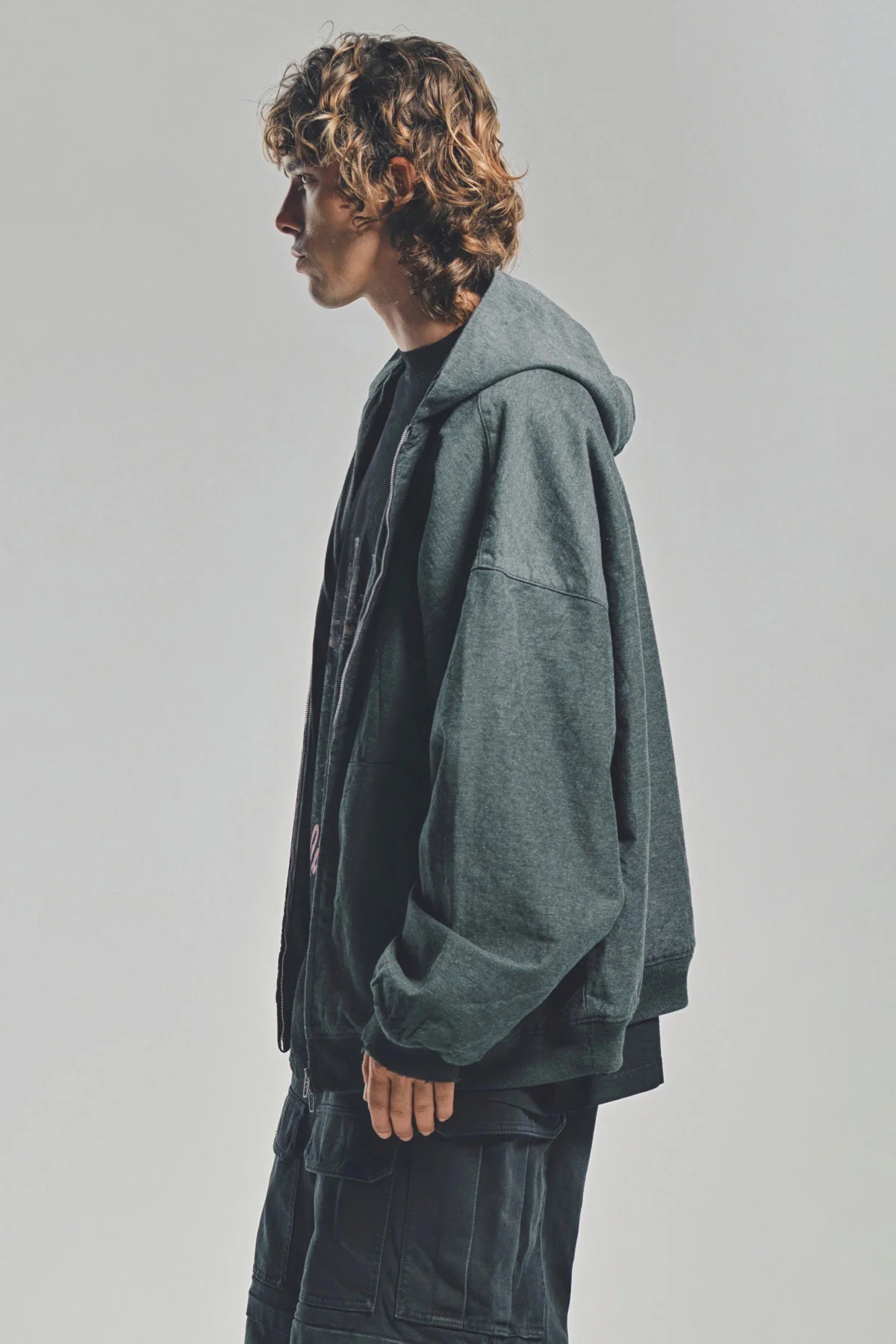 BALENCIAGA | TROMPE L'OEIL HOODIE - Image 5