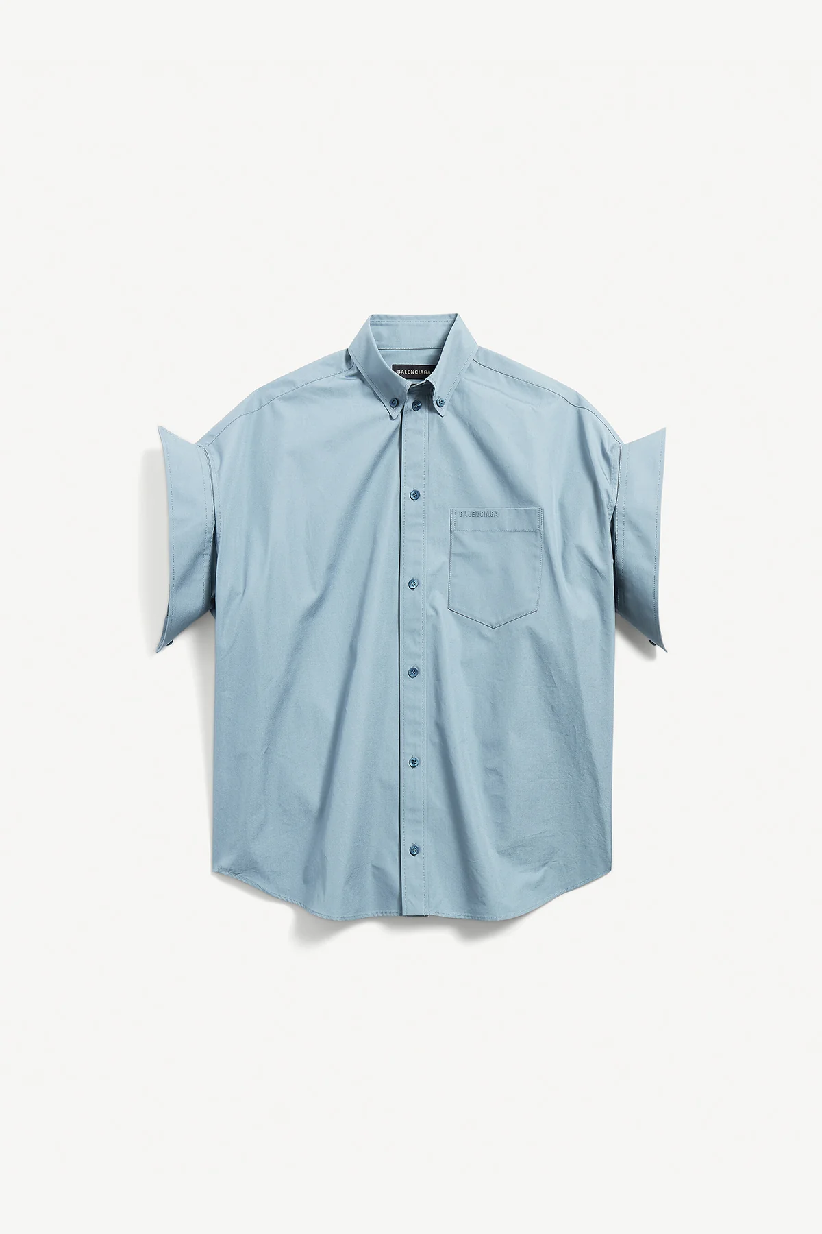 BALENCIAGA | TUCKED SLEEVE SHIRT