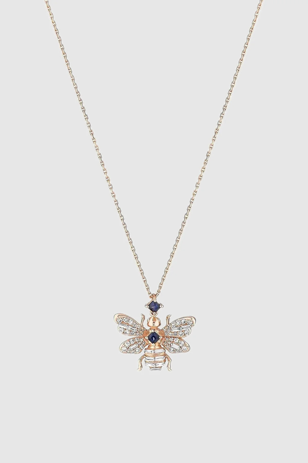 BEE GODDESS | QUEEN BEE BON BON SAPPHIRE NECKLACE