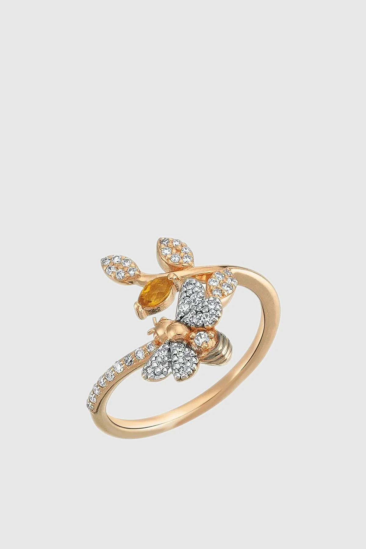 BEE GODDESS | QUEEN BEE MELISSA CITRINE RING