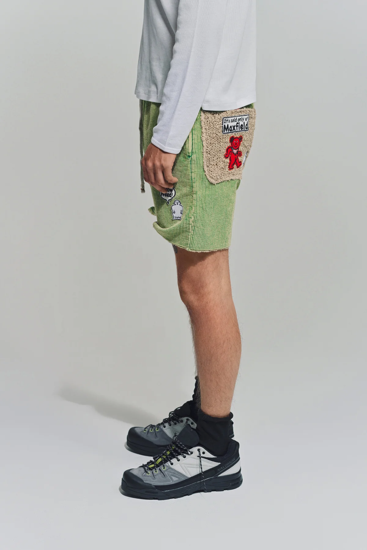 BEVERLY HILLS RECYCLER | LES TIEN CORDUROY SHORTS - Image 3